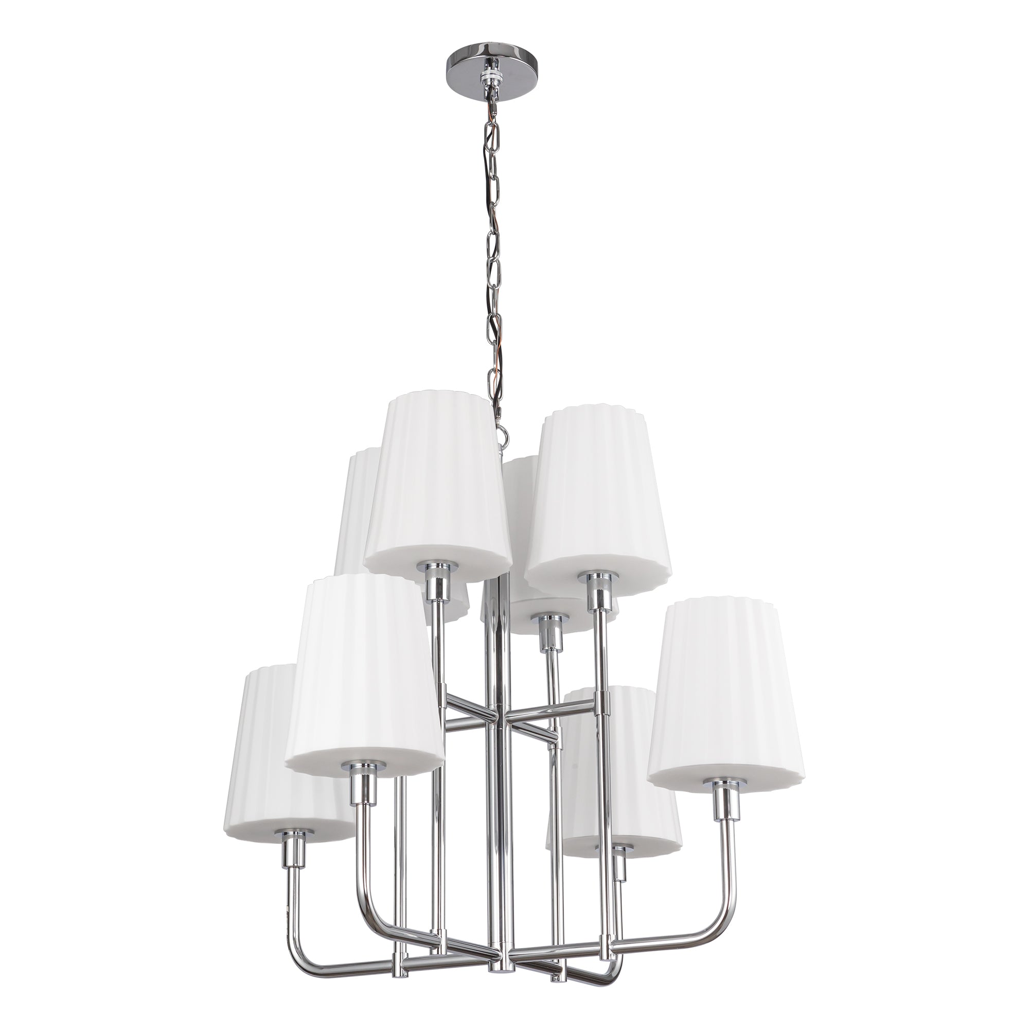 Selmont Opal 8 Light Chandelier - Wisteria