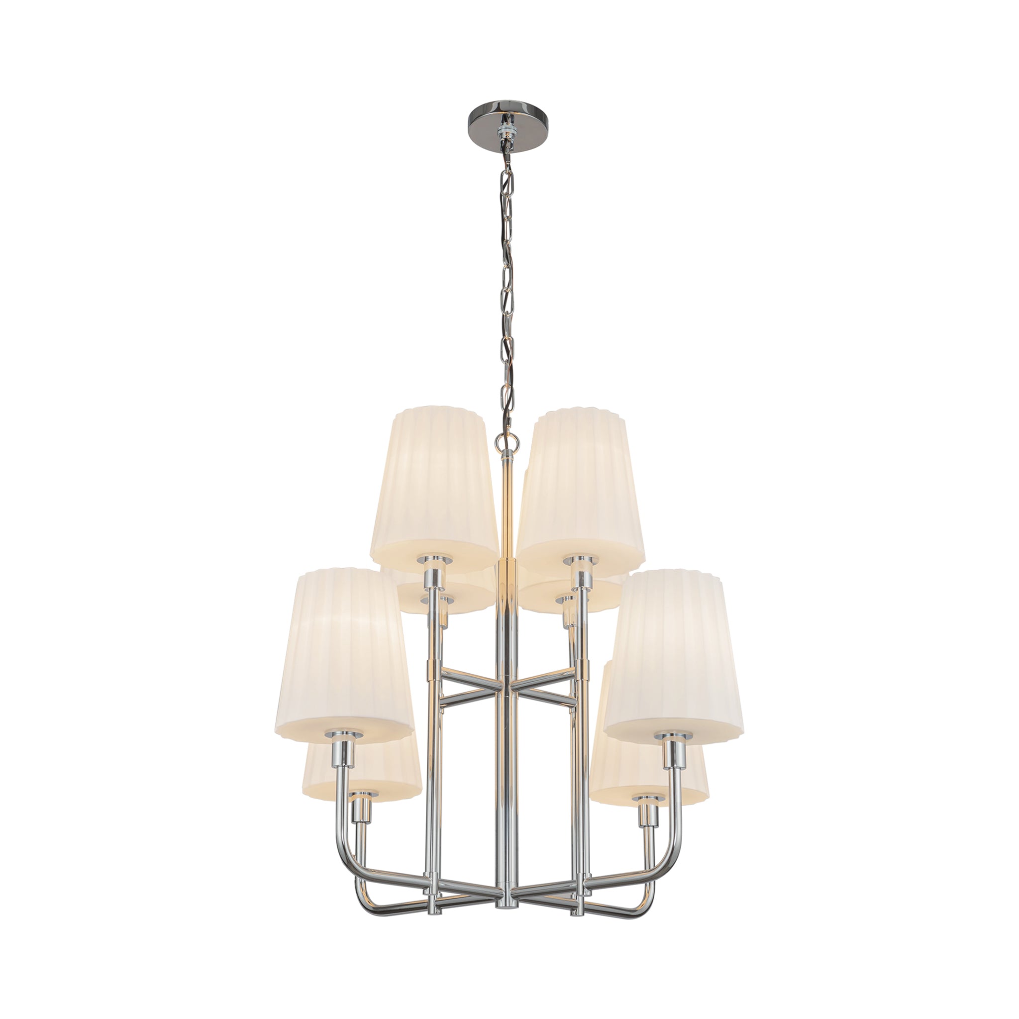 Selmont Opal 8 Light Chandelier - Wisteria