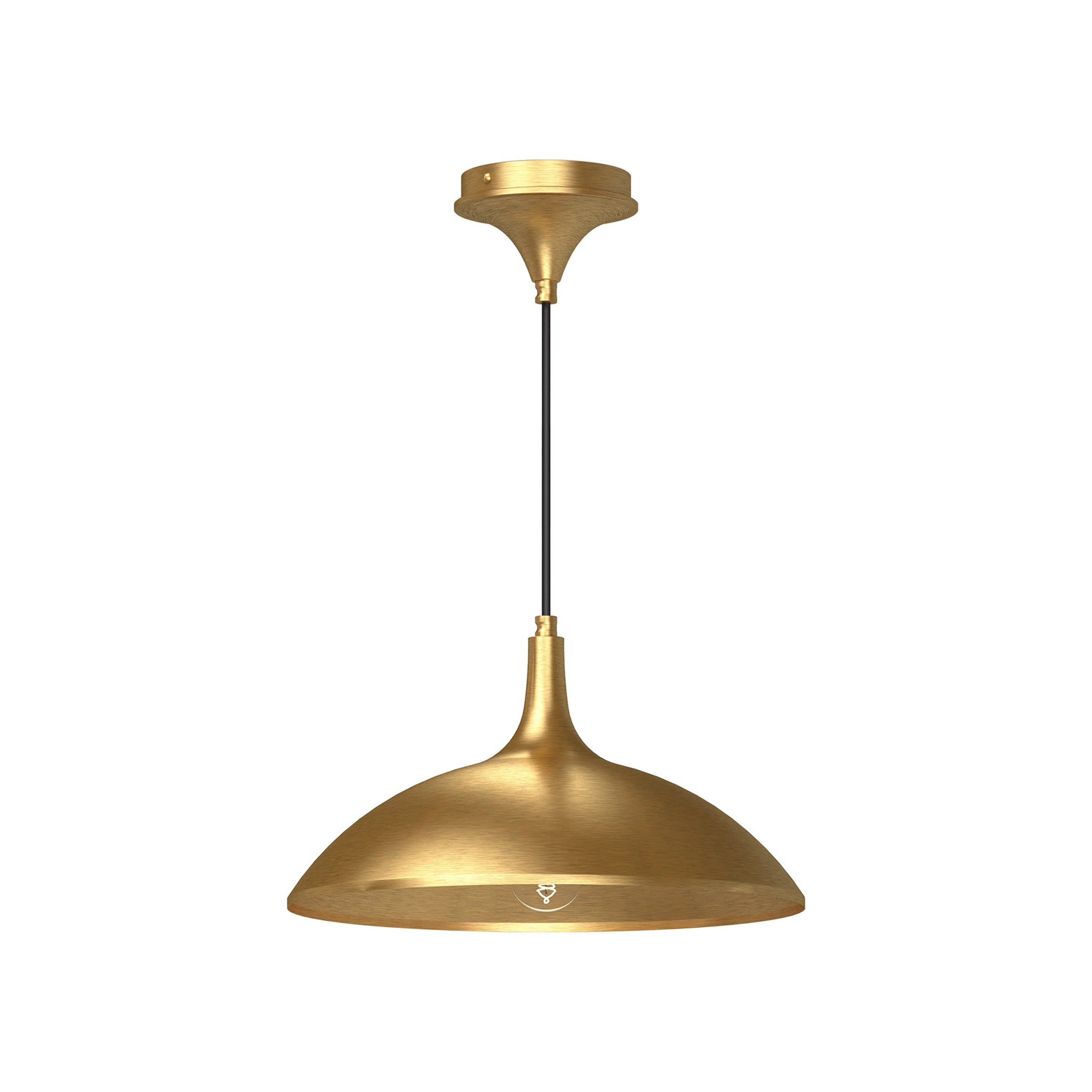 Valdorin Metal Dome Pendant - Wisteria