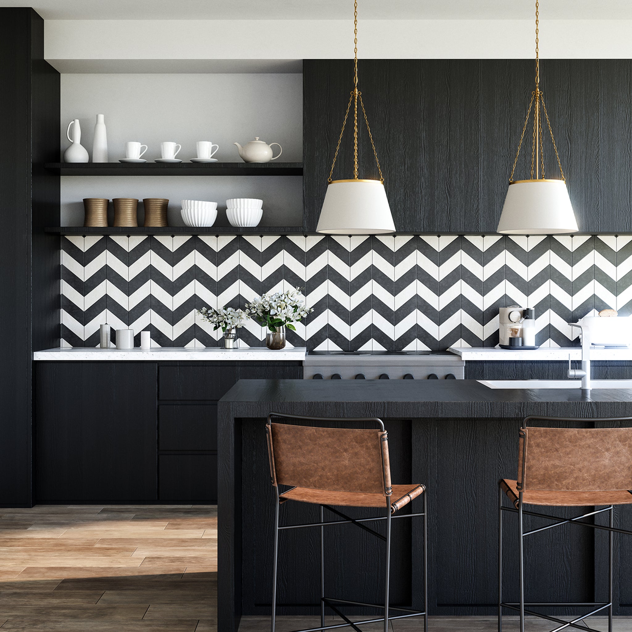 Averon Linen Pendant - Wisteria