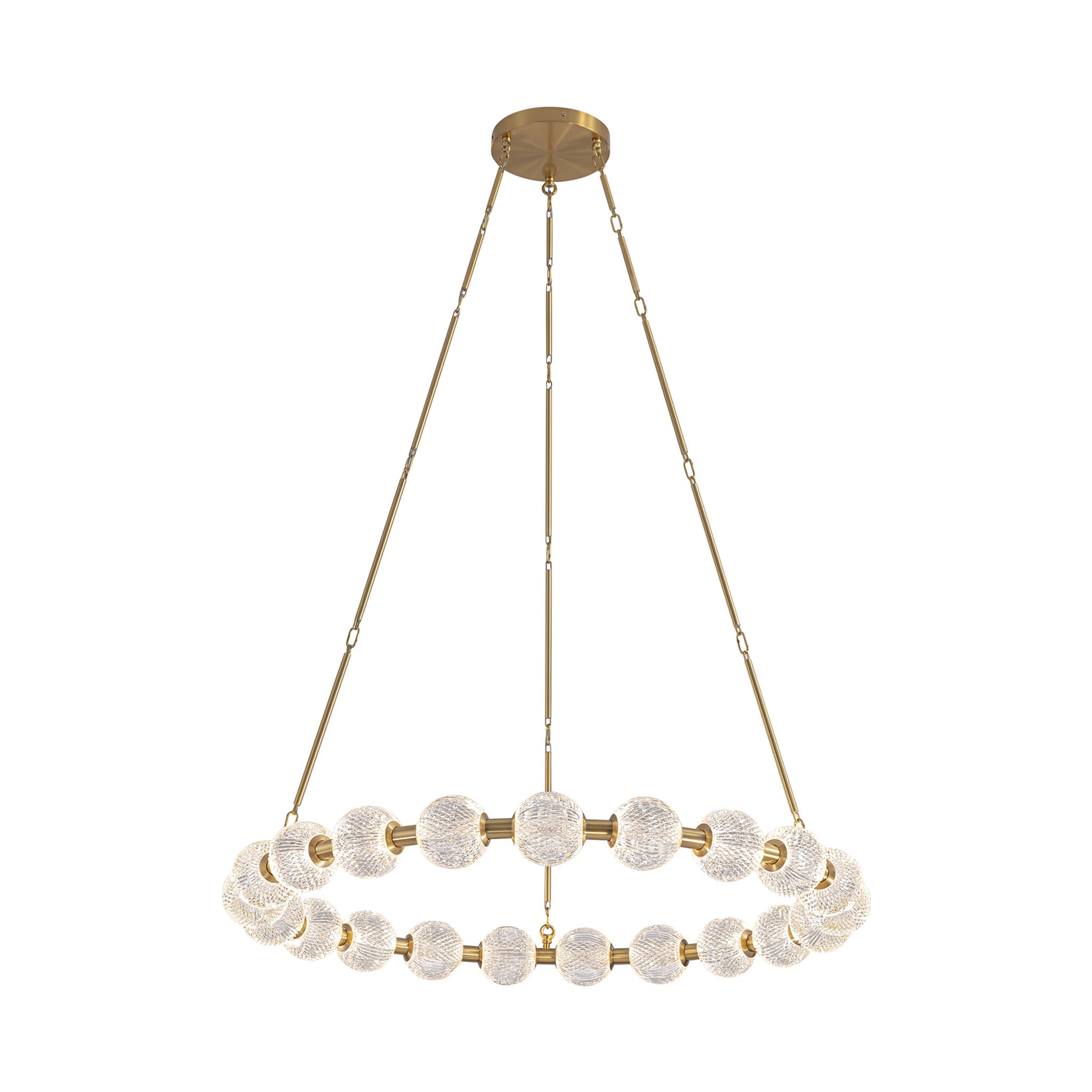 Marneau Sphere Glass Chandelier - Wisteria