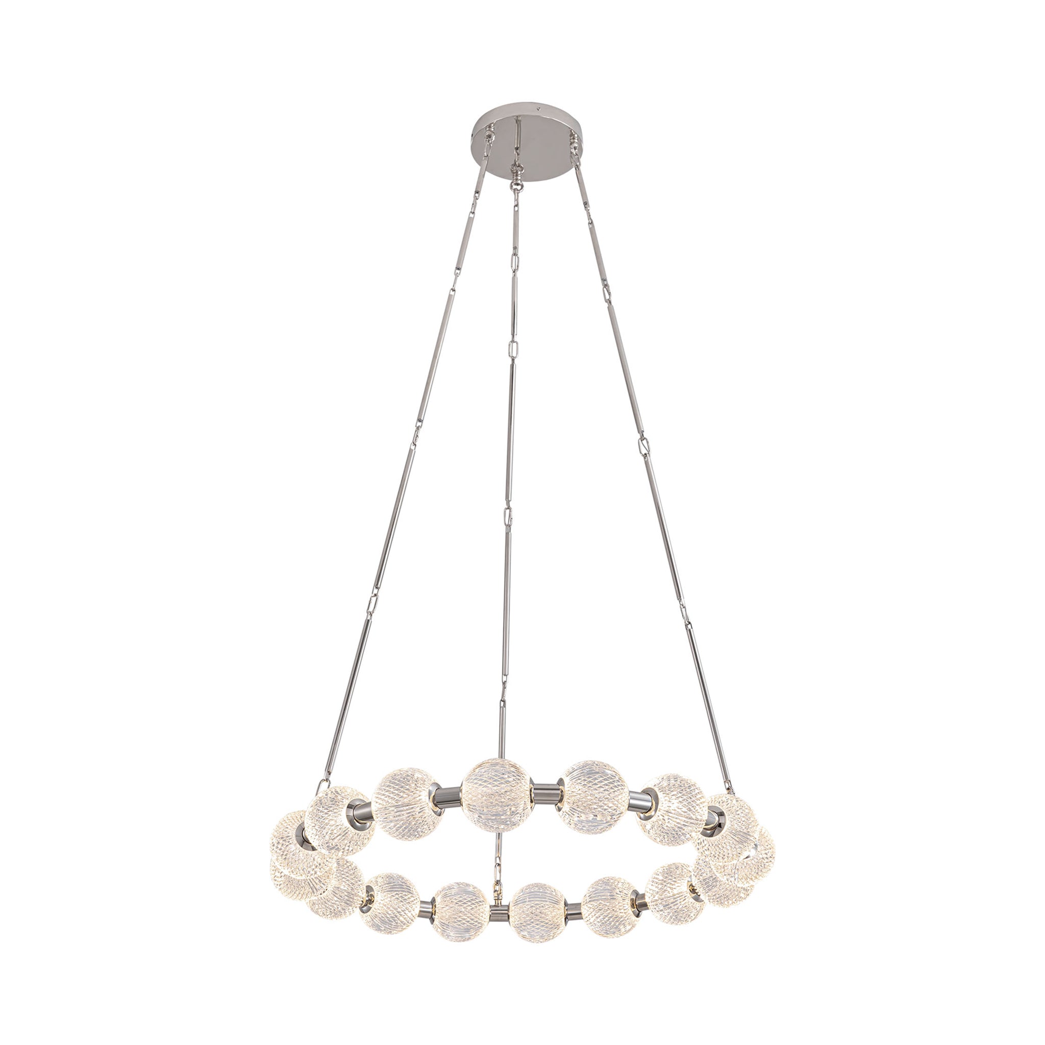 Marneau Sphere Glass Chandelier - Wisteria