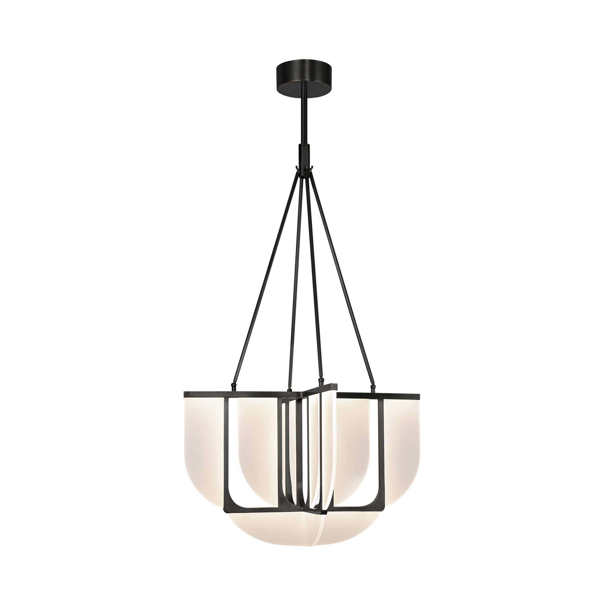 Cuorant Alabaster Chandelier - Wisteria