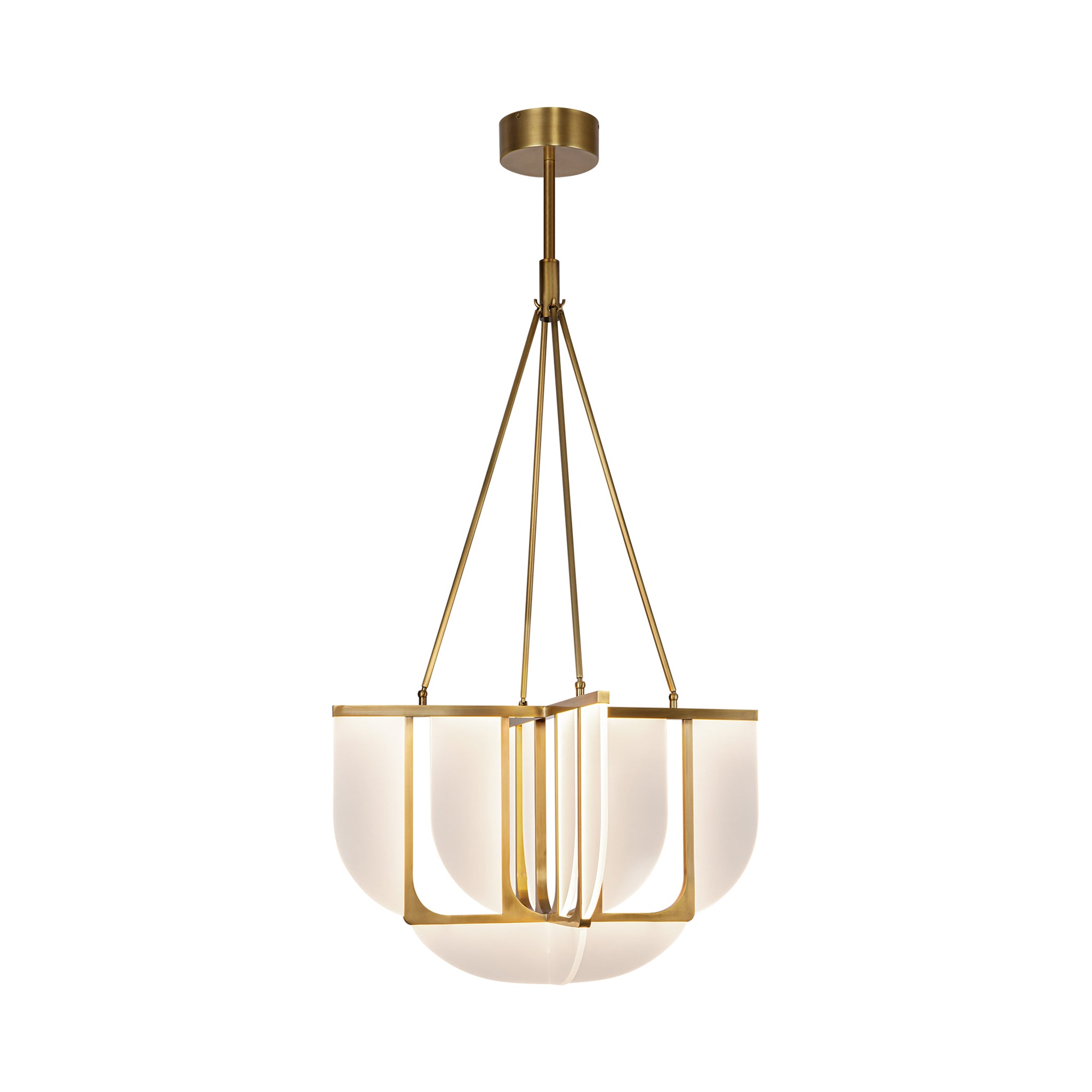 Cuorant Alabaster Chandelier - Wisteria