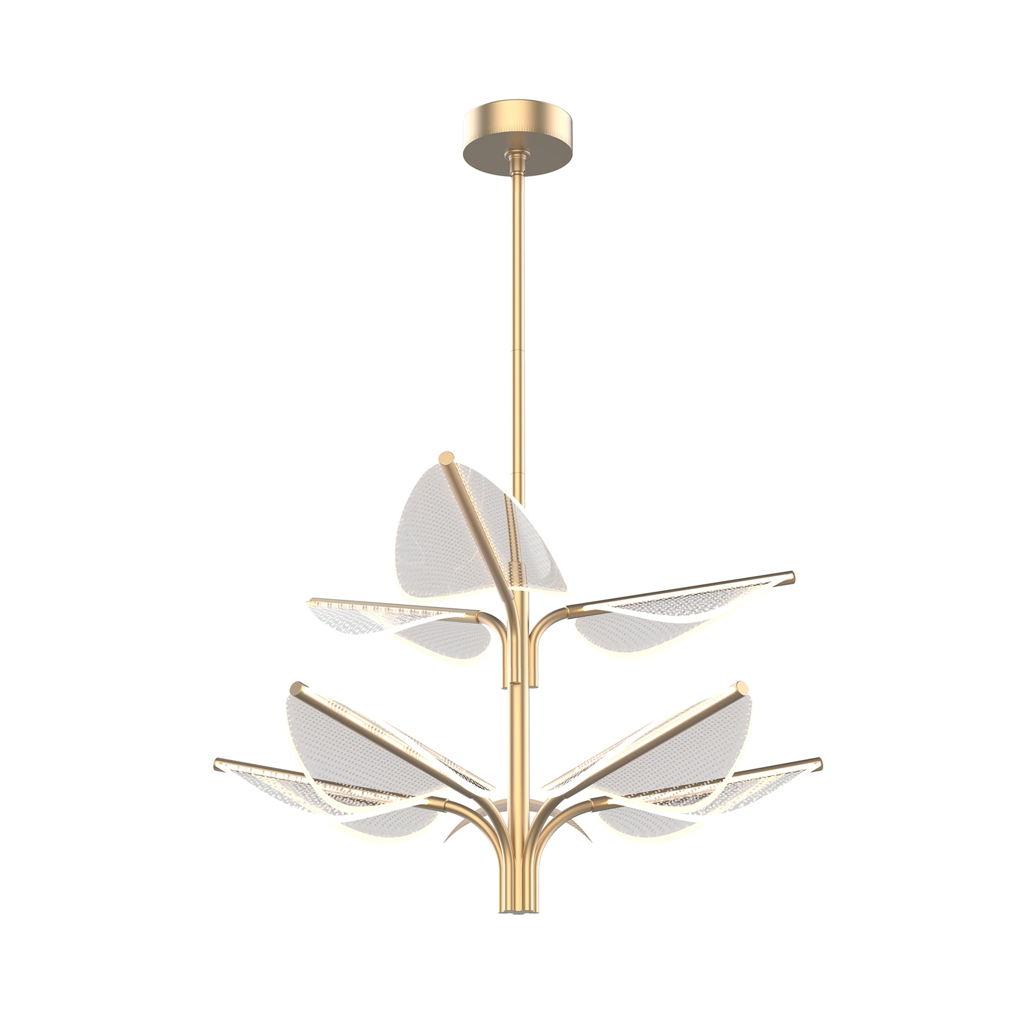Selenga Two Tier Pendant - Wisteria