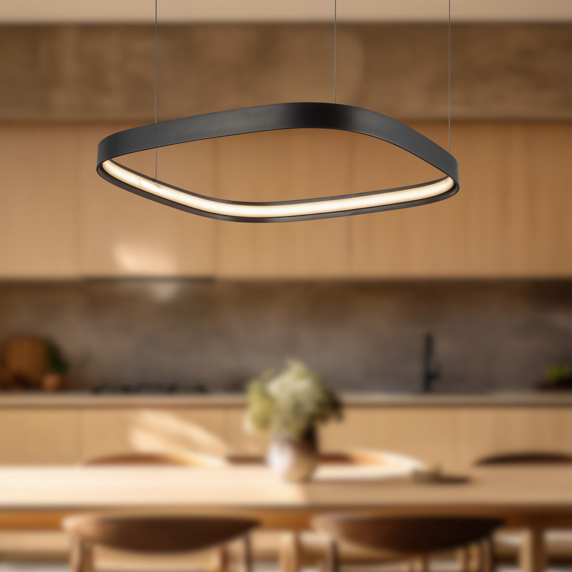Penholde LED Metal Pendant Chandelier - Wisteria