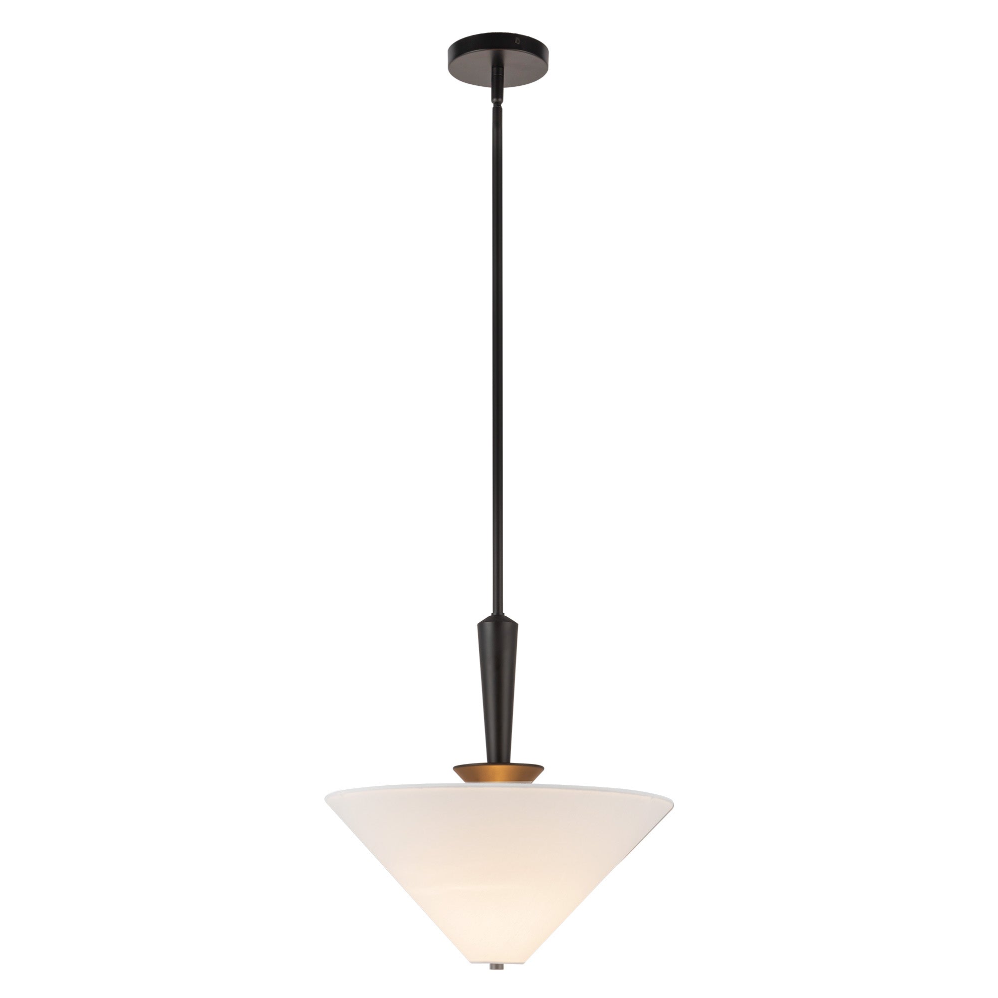 Orvella Linen Cone Pendant - Wisteria