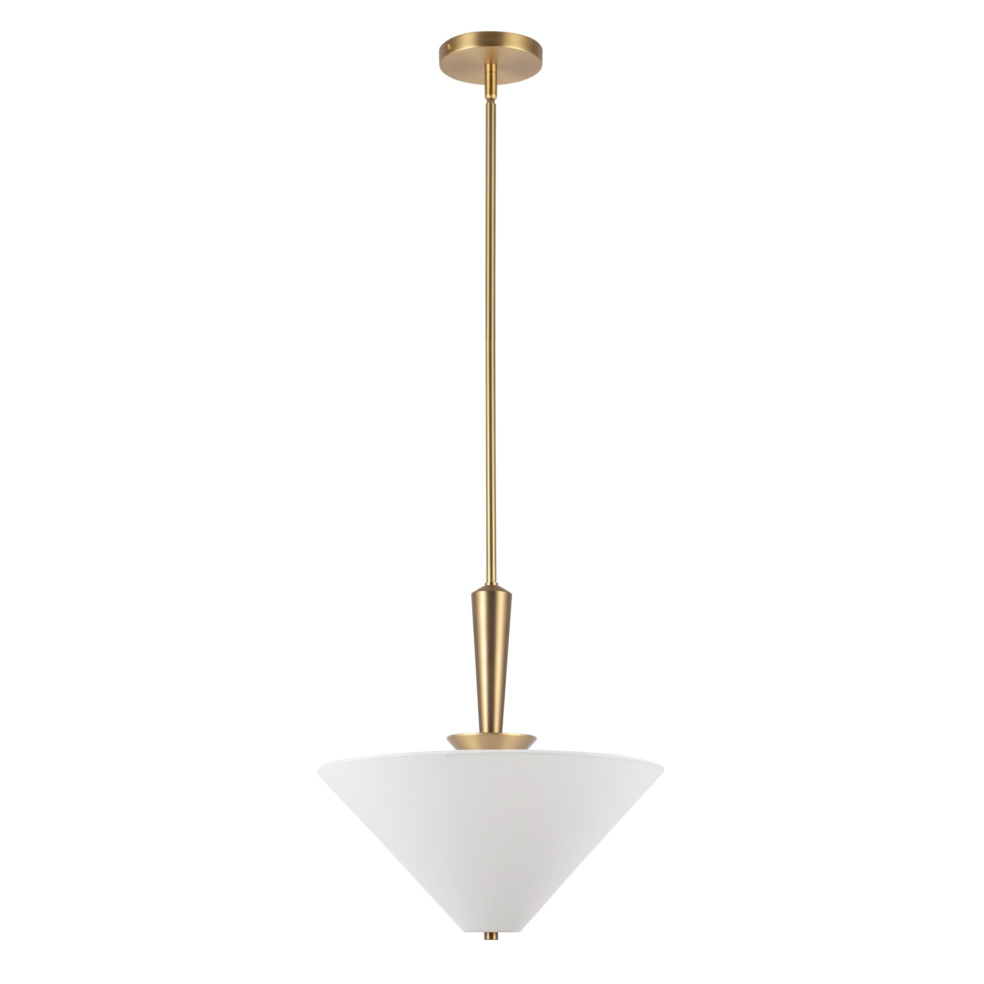 Orvella Linen Cone Pendant - Wisteria