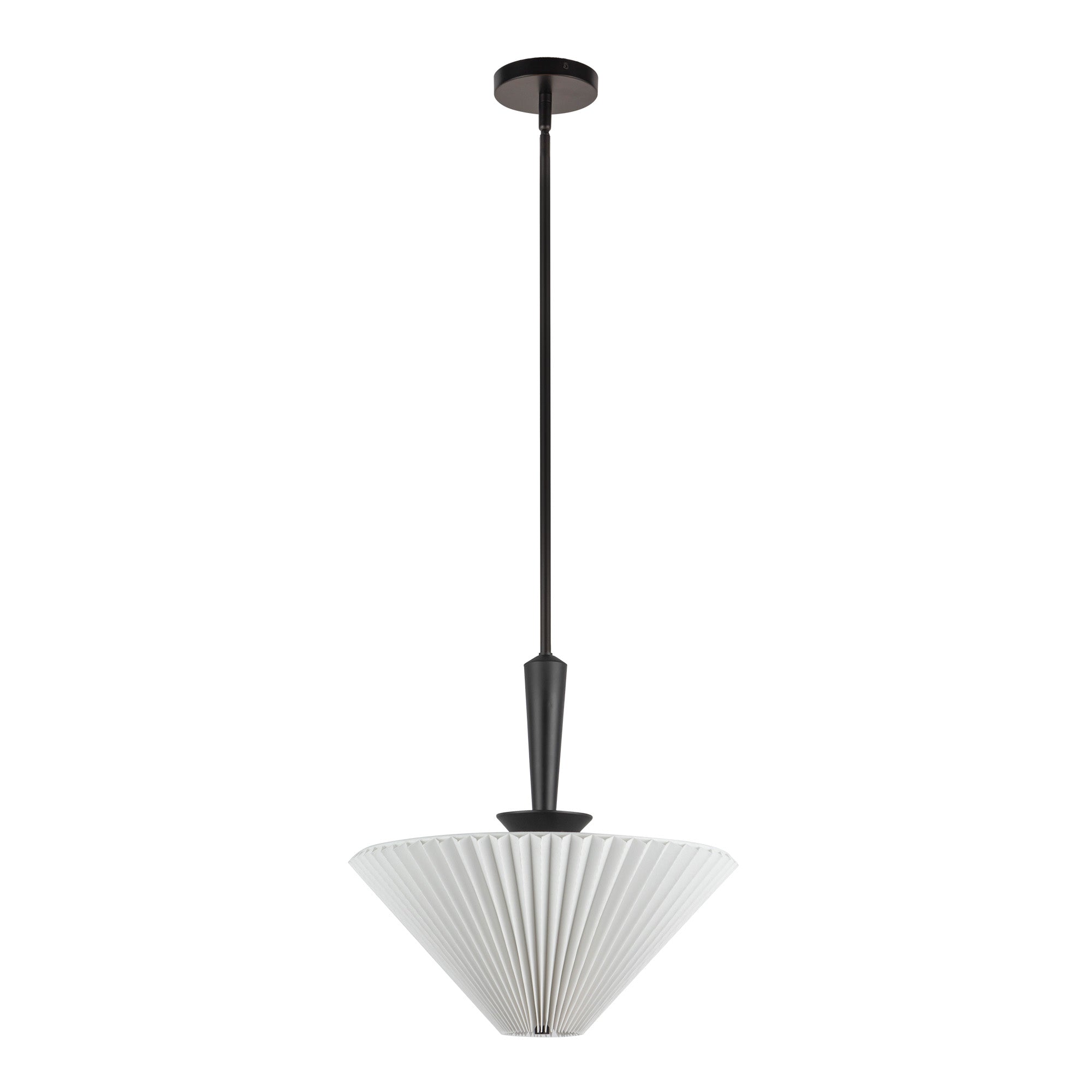 Orvella Linen Pleated Pendant - Wisteria