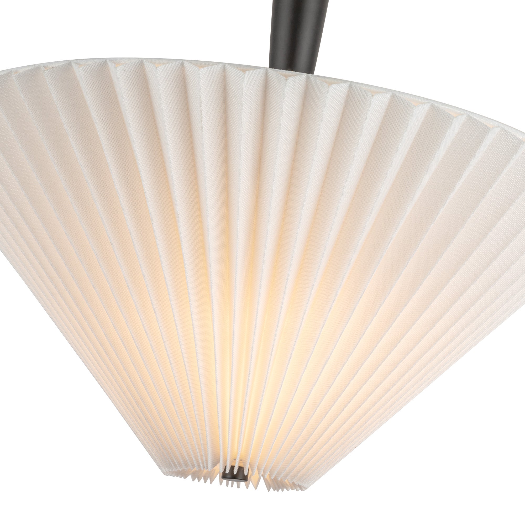 Orvella Linen Pleated Pendant - Wisteria