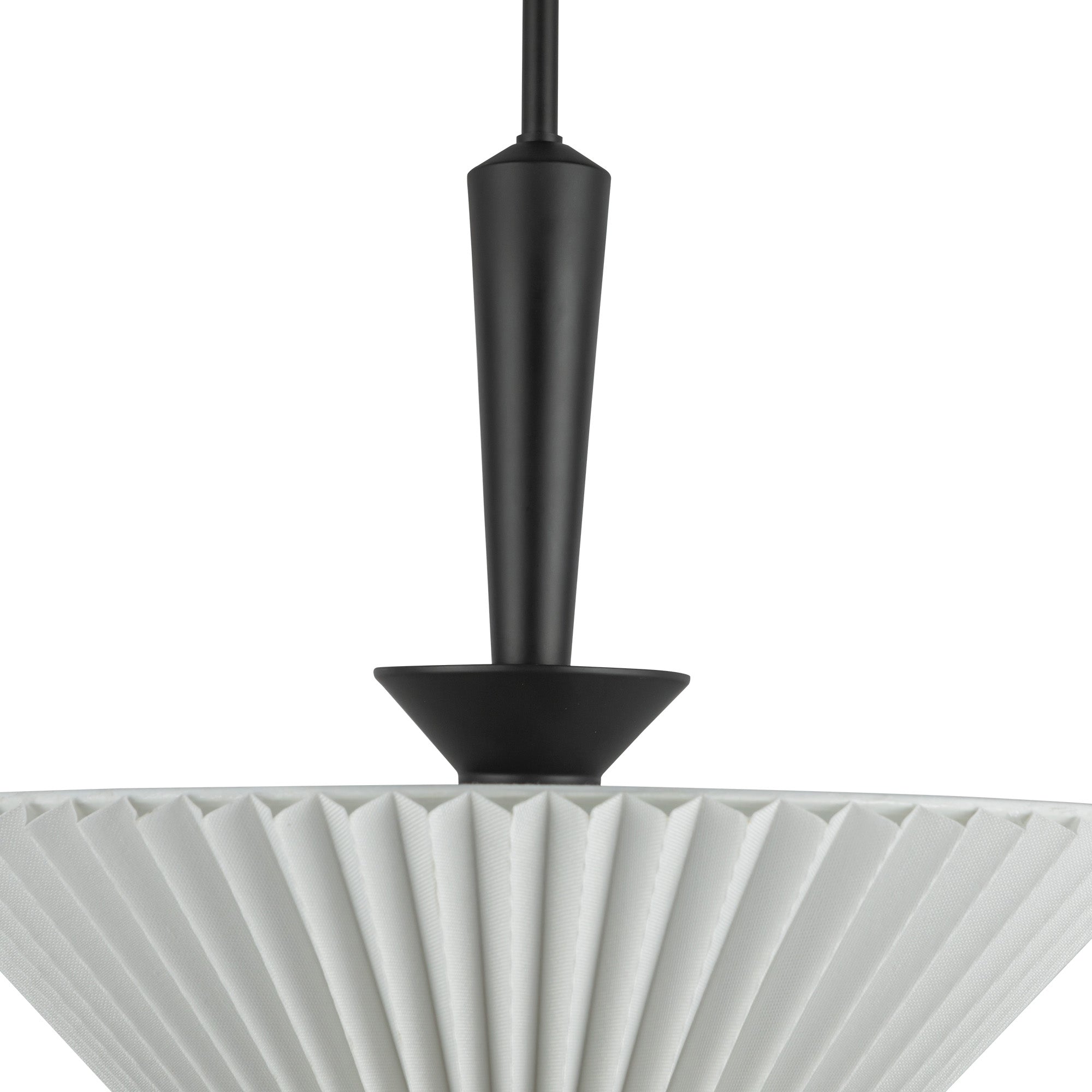 Orvella Linen Pleated Pendant - Wisteria