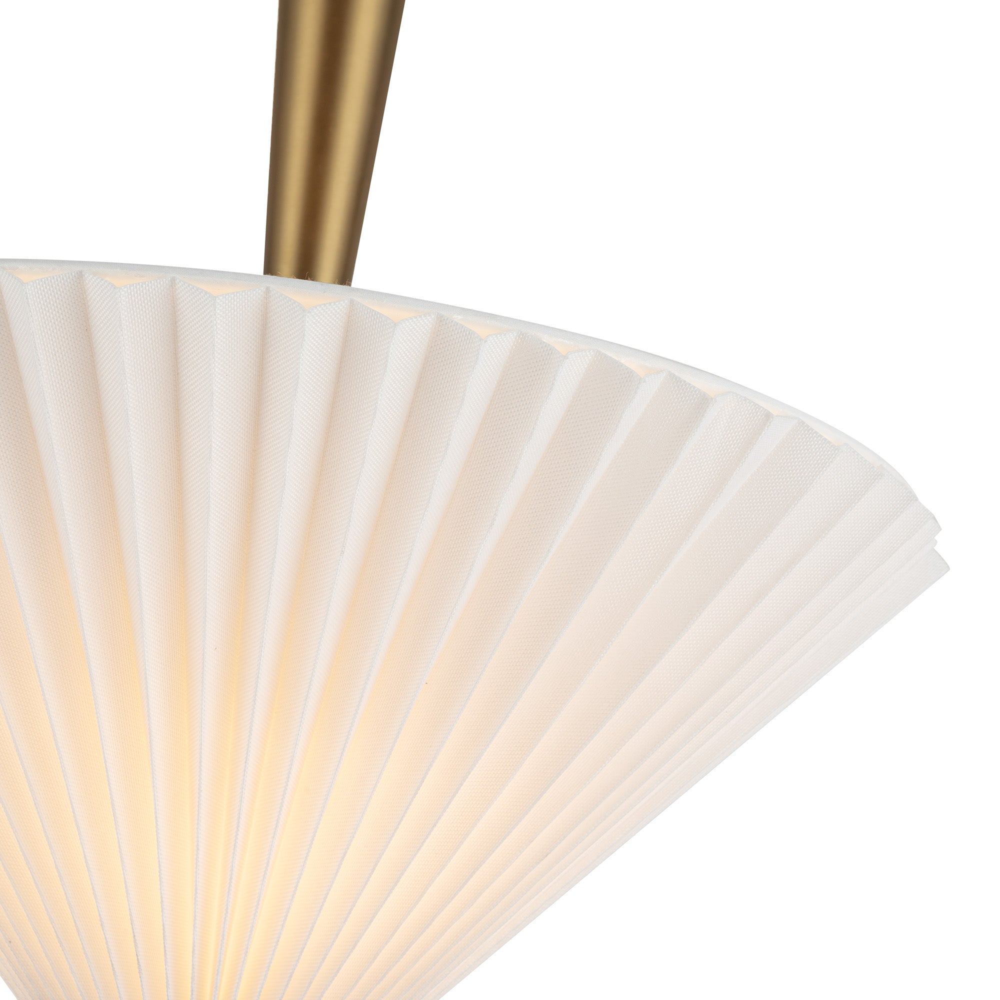 Orvella Linen Pleated Pendant - Wisteria