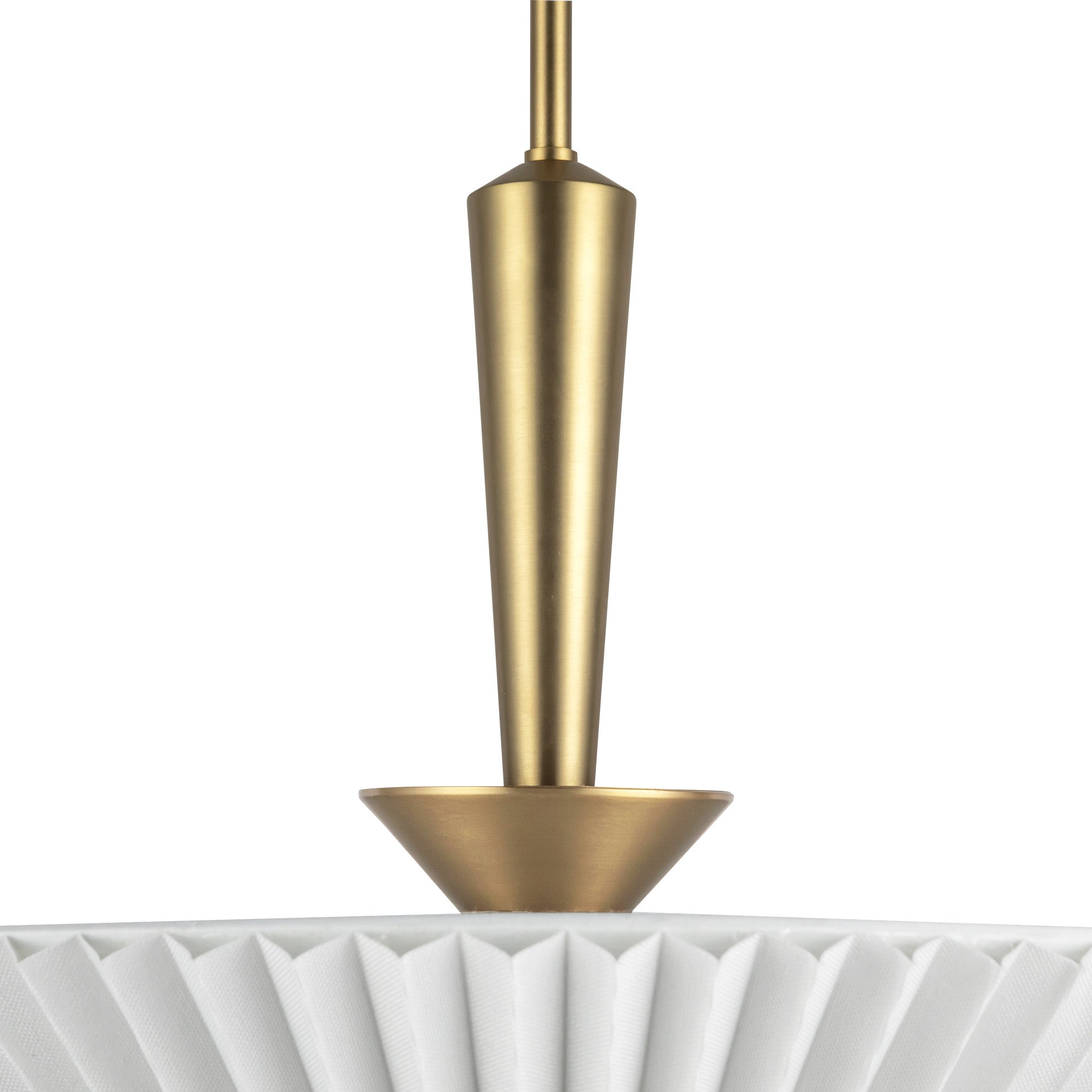 Orvella Linen Pleated Pendant - Wisteria