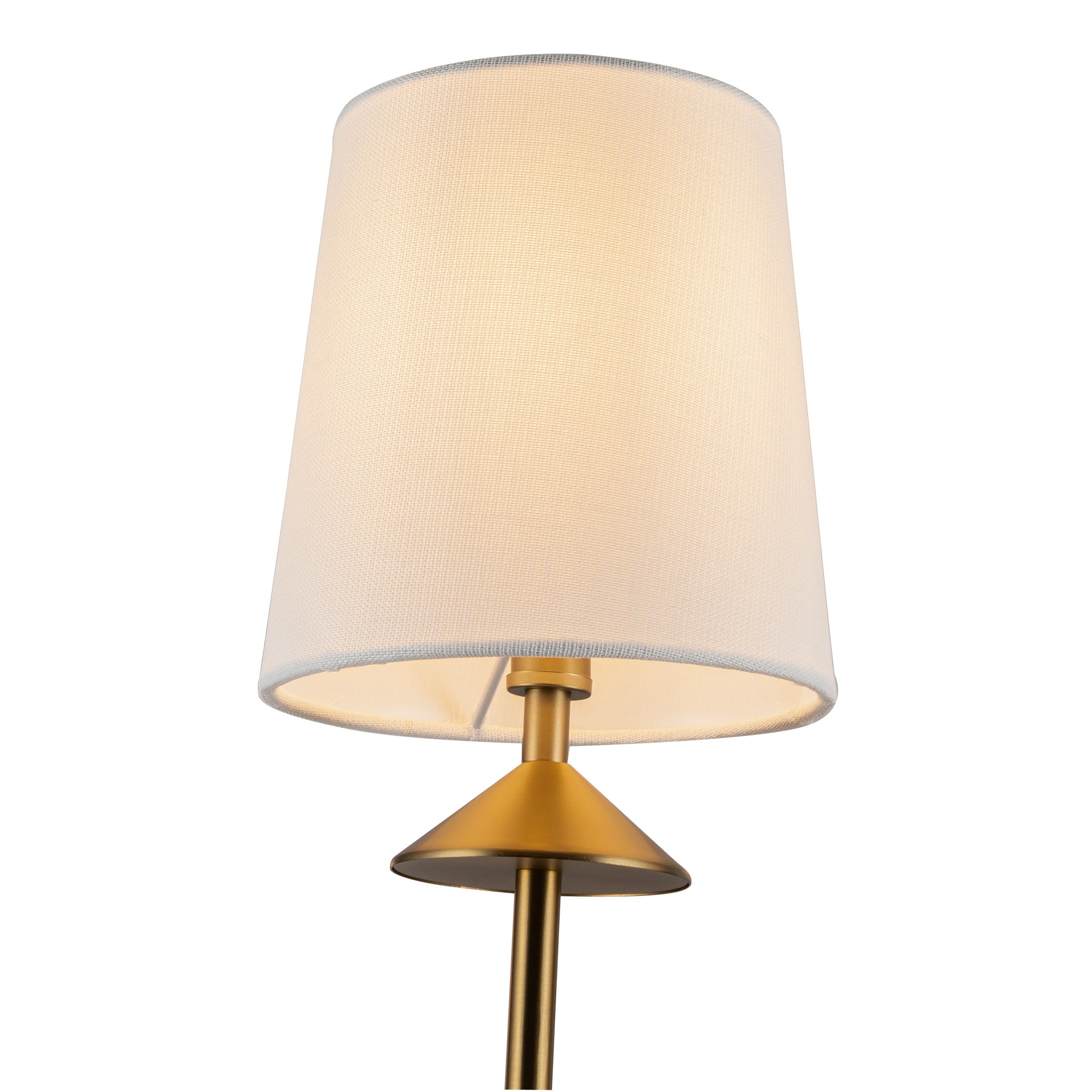 Orvella Linen Arm Chandelier - Wisteria