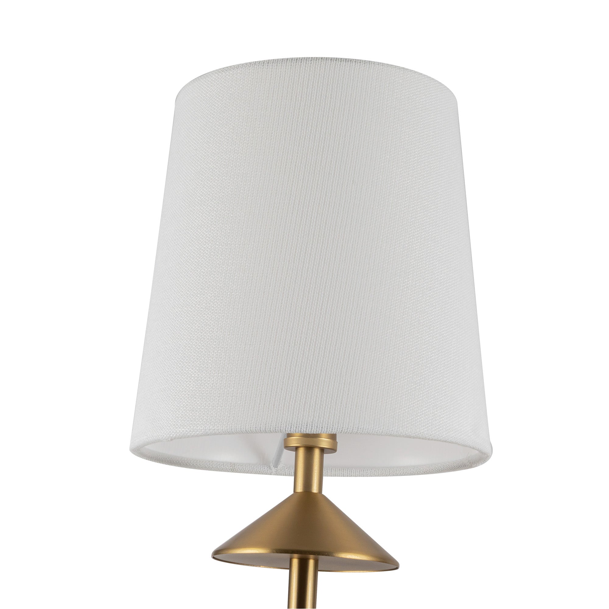 Orvella Linen Arm Chandelier - Wisteria