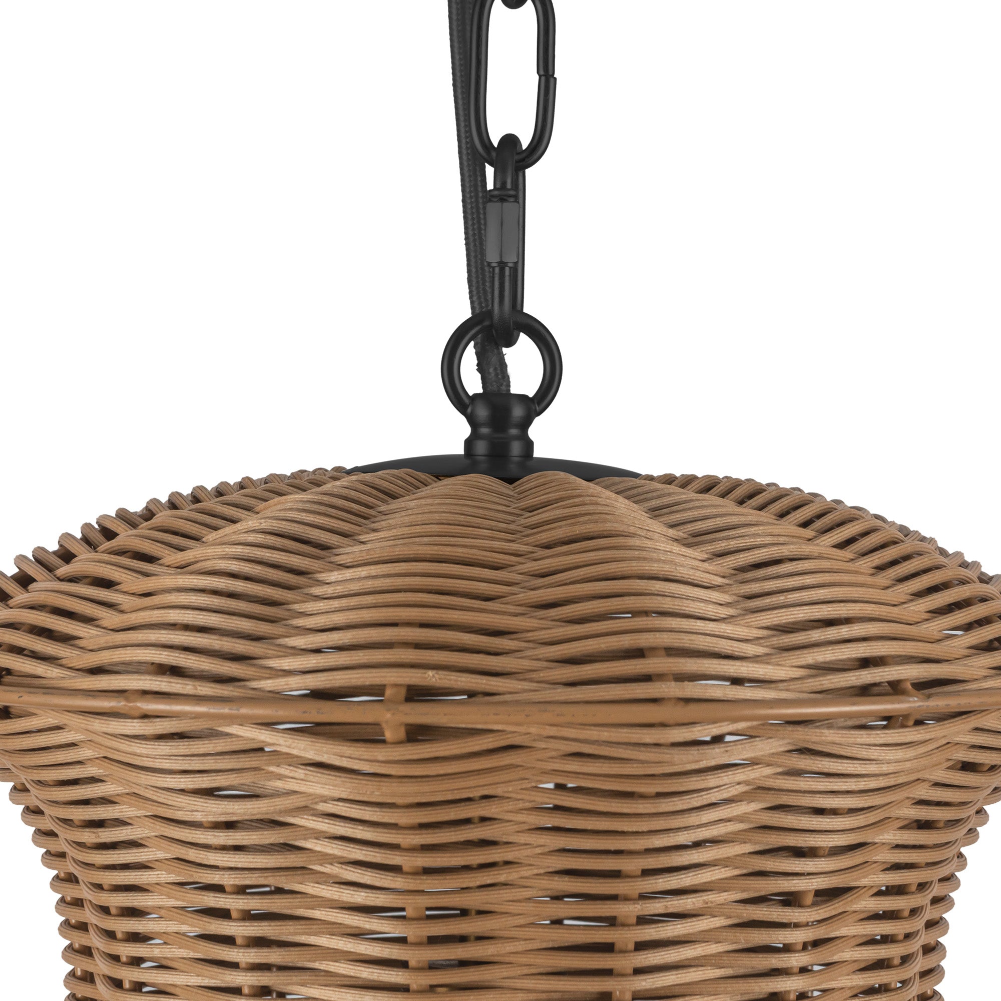 Almera Rattan Lantern Pendant - Wisteria