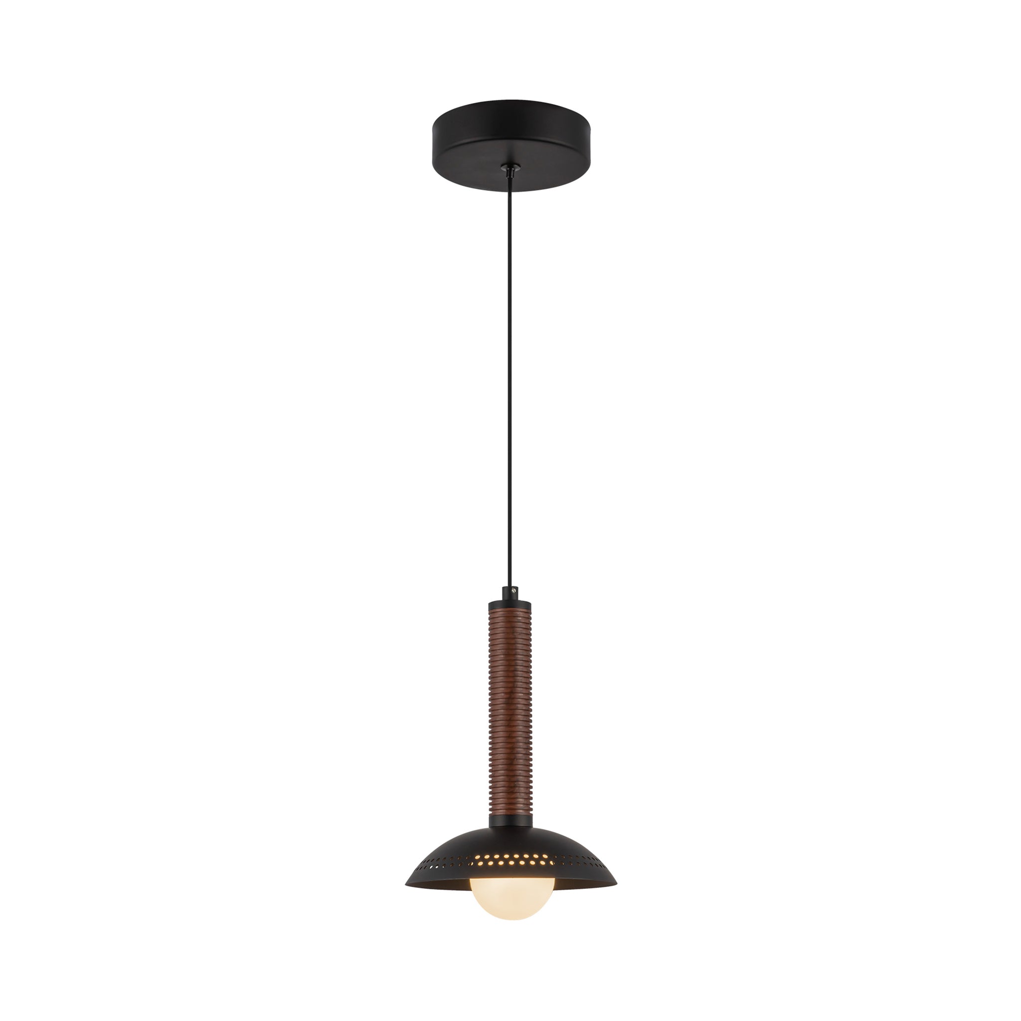 Liorra Metal Column Pendant - Wisteria