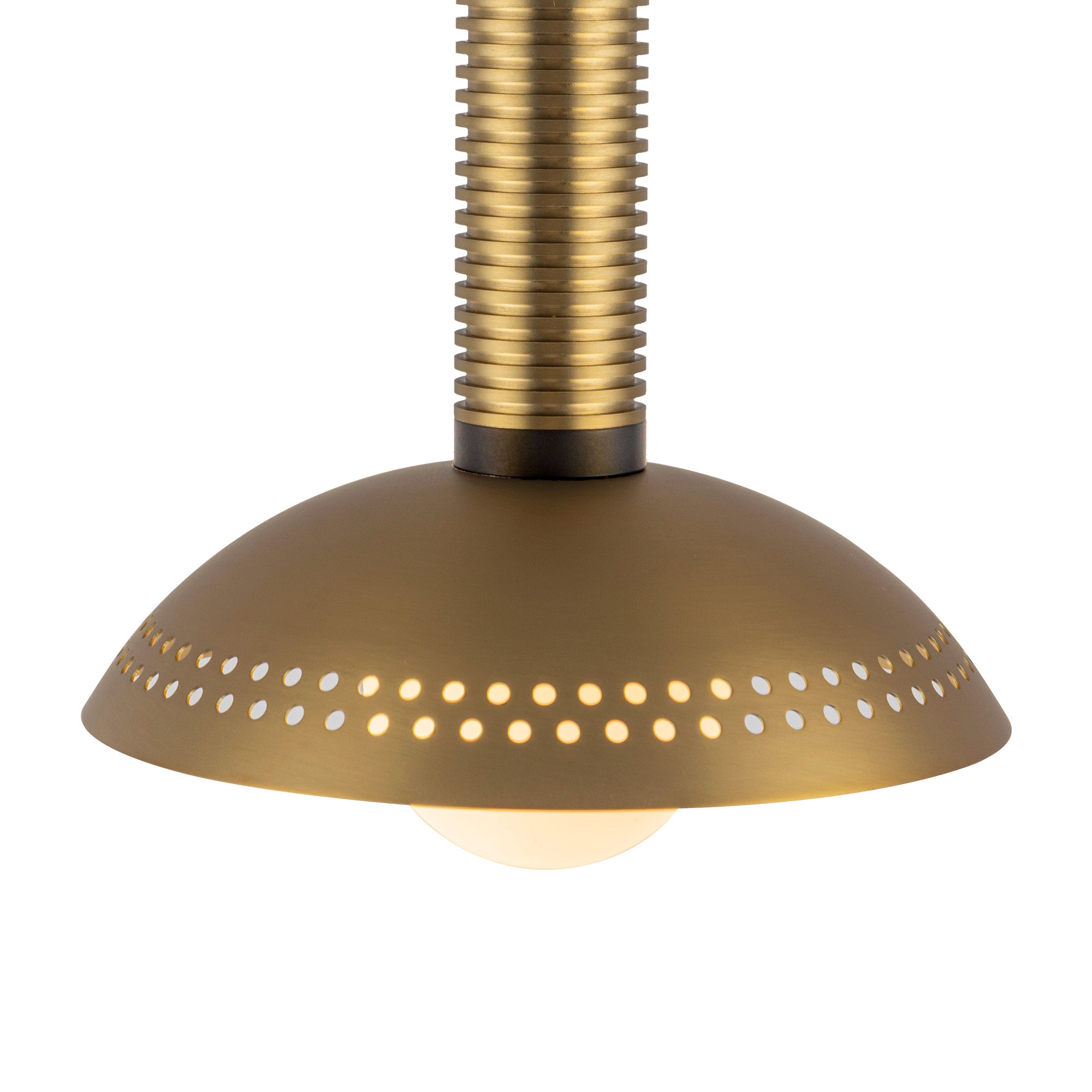 Liorra Metal Column Pendant - Wisteria