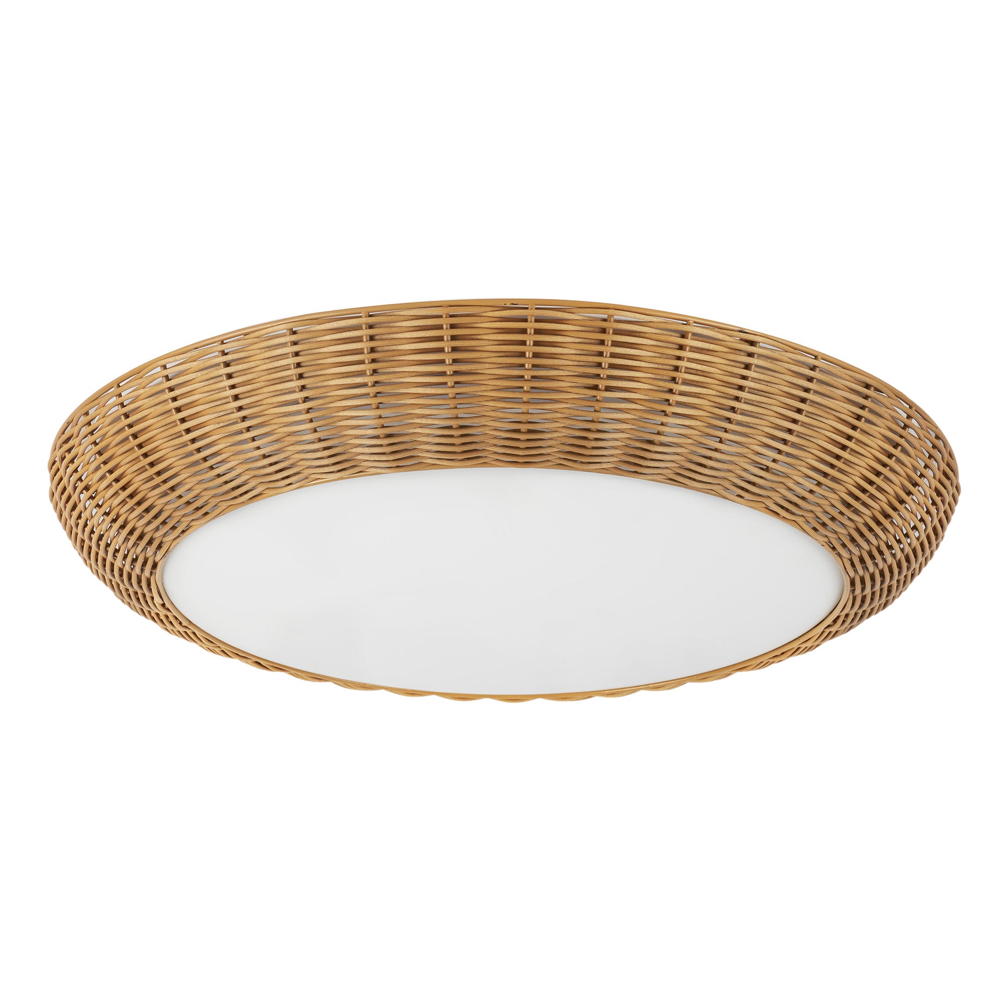 Avenca Rattan Flush Ceiling - Wisteria