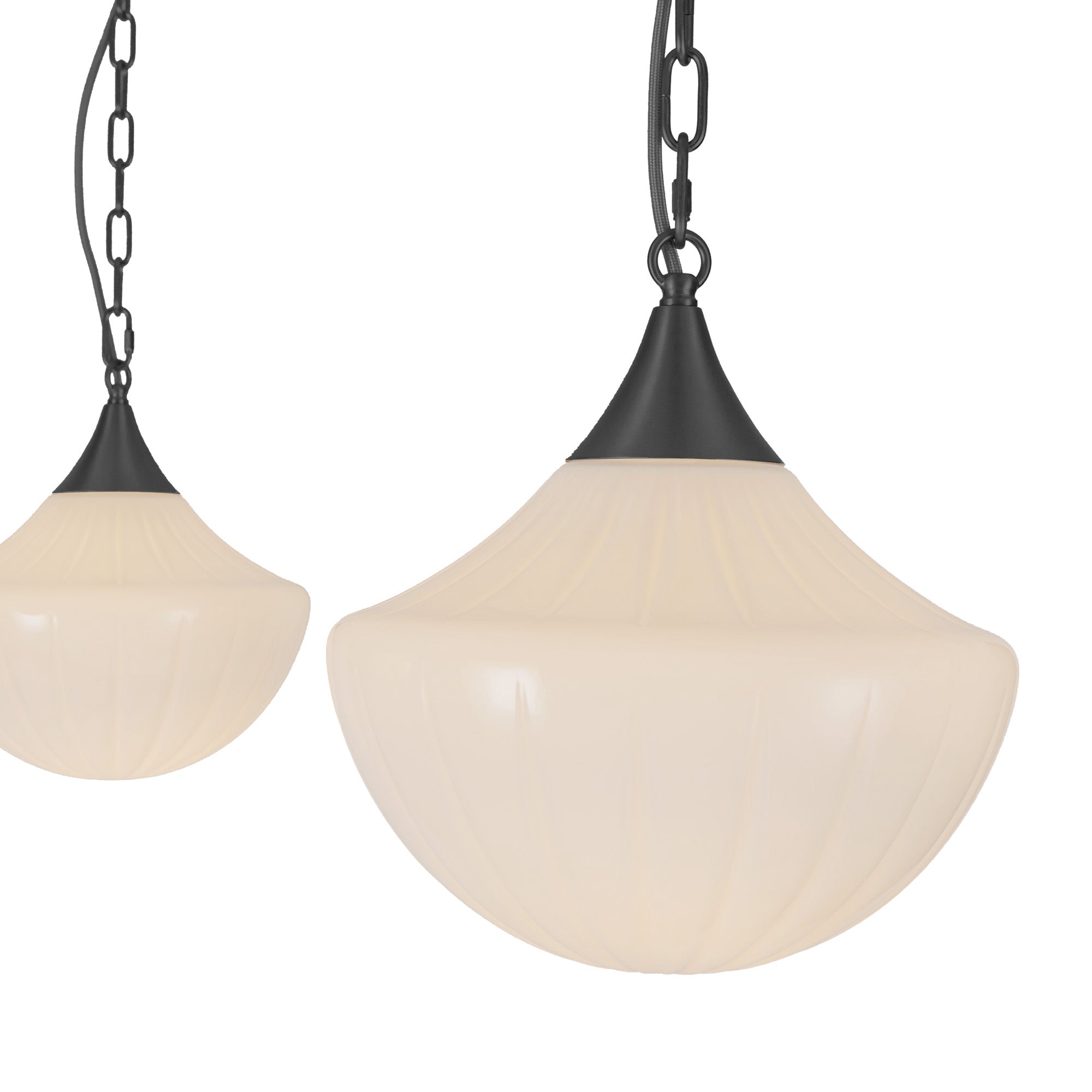 Seravia Glass Cluster Pendant - Wisteria