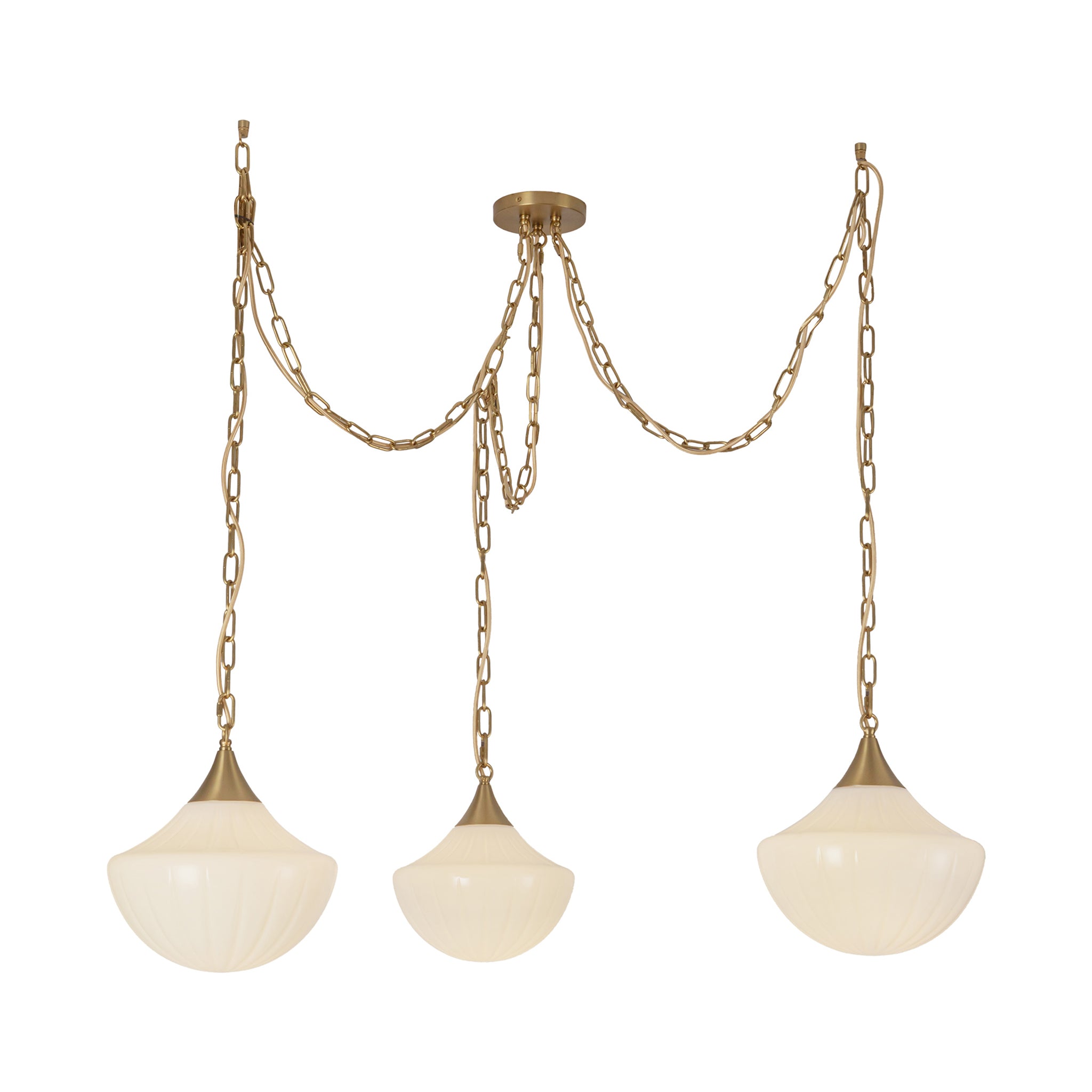 Seravia Glass Cluster Pendant - Wisteria