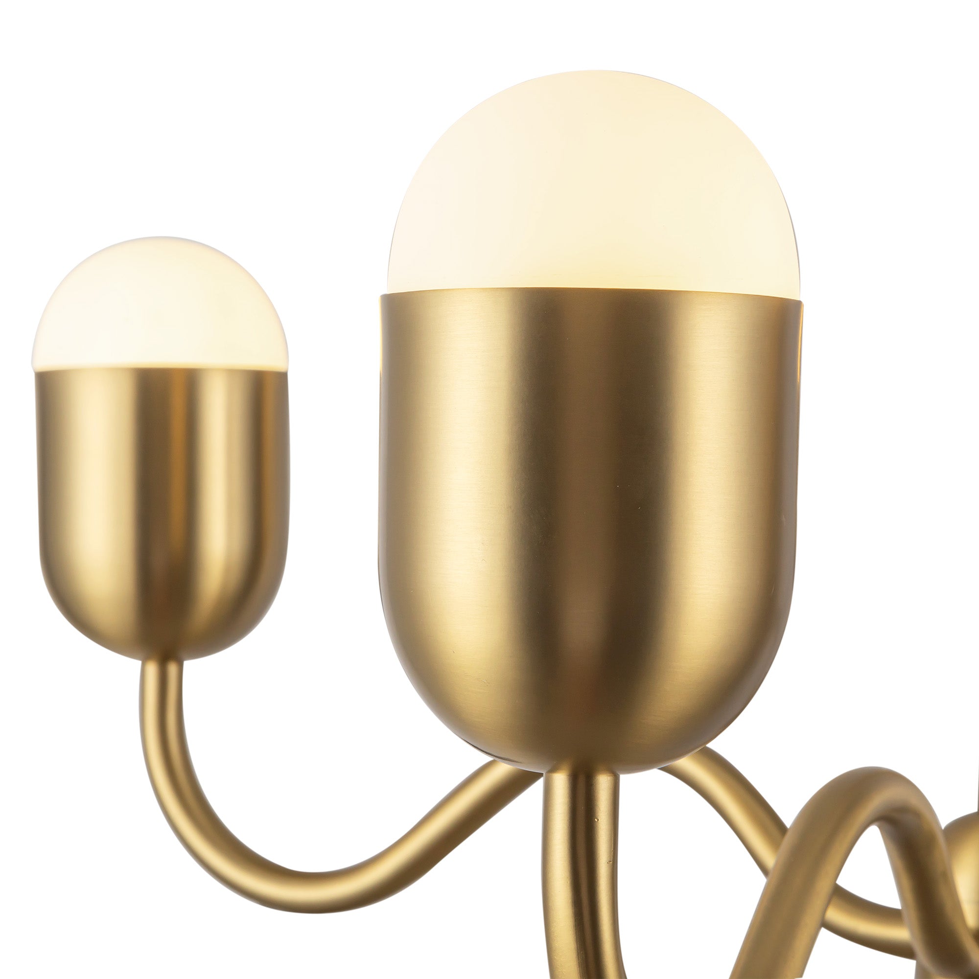 Verado Opal Glass Chandelier - Wisteria