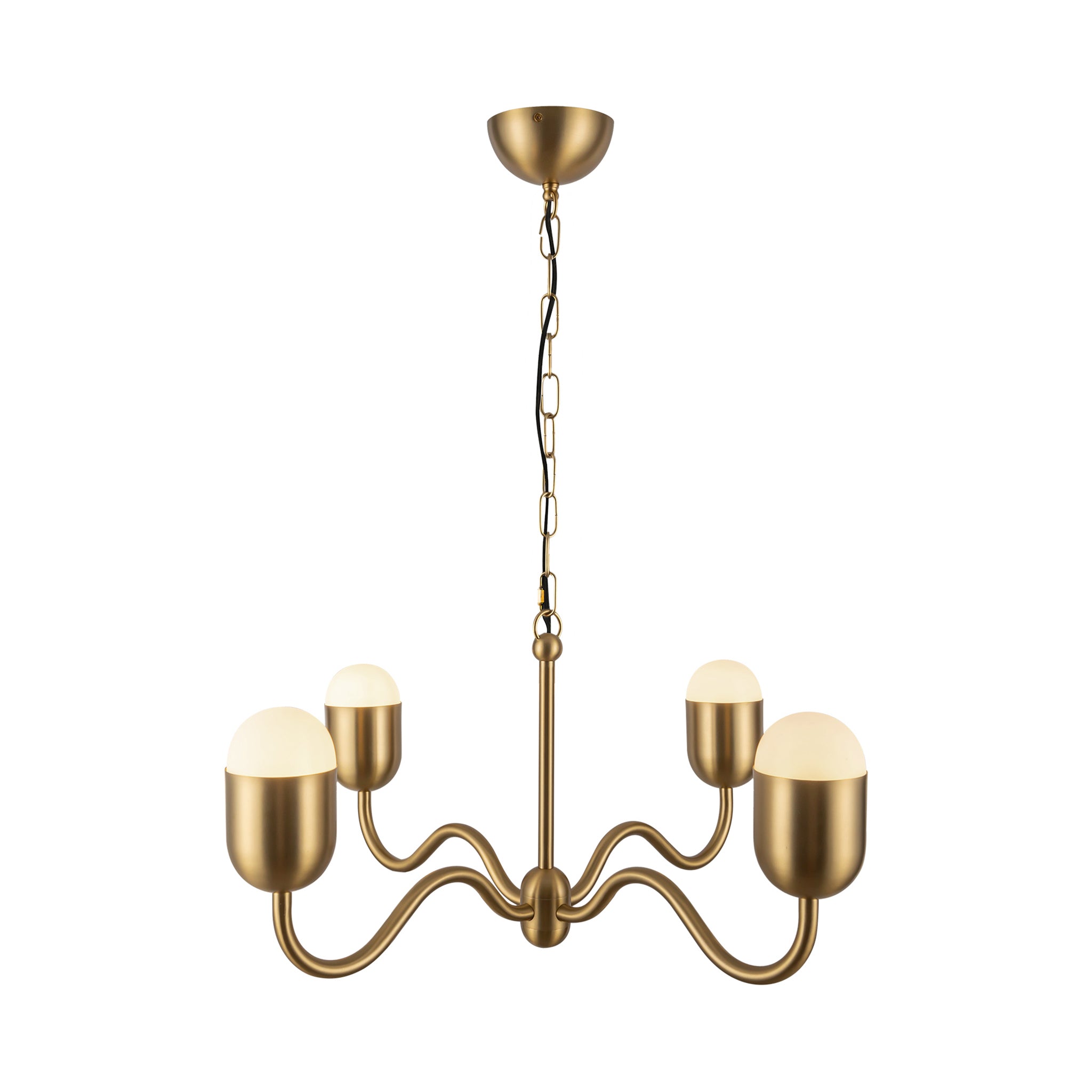 Verado Opal Glass Chandelier - Wisteria