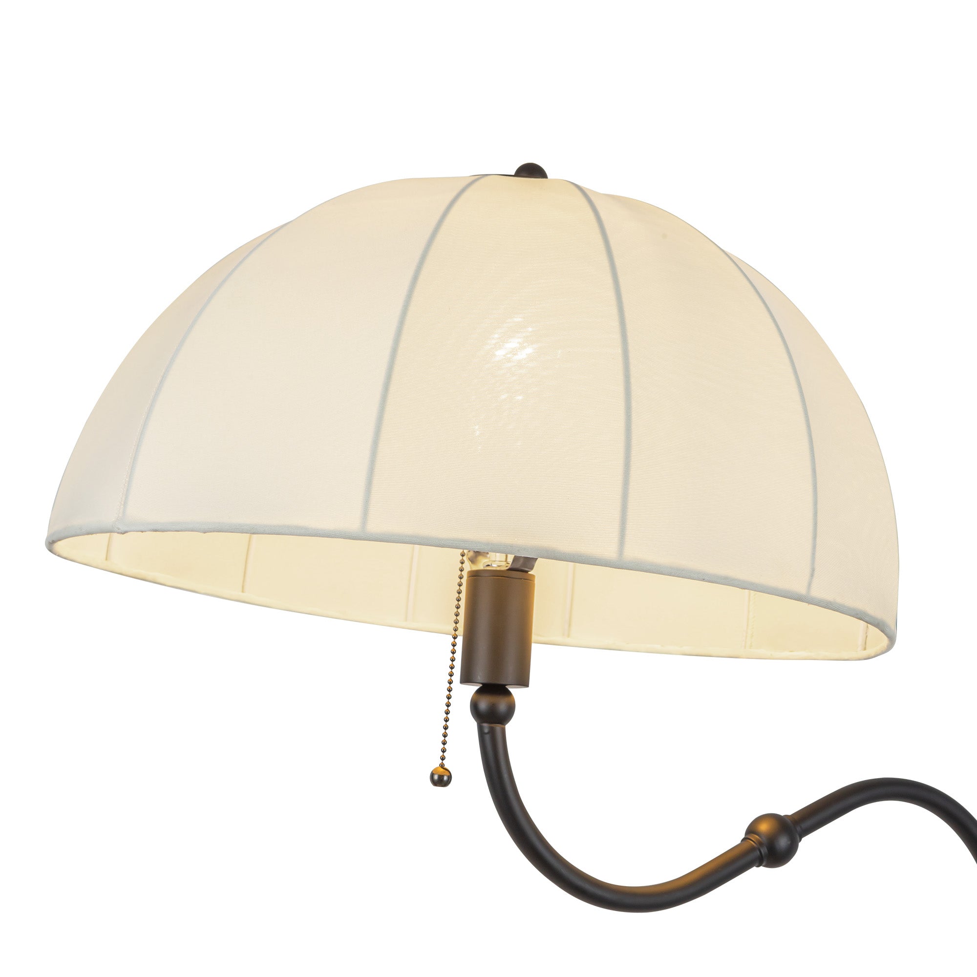 Valmere Linen Shade Floorlamp - Wisteria