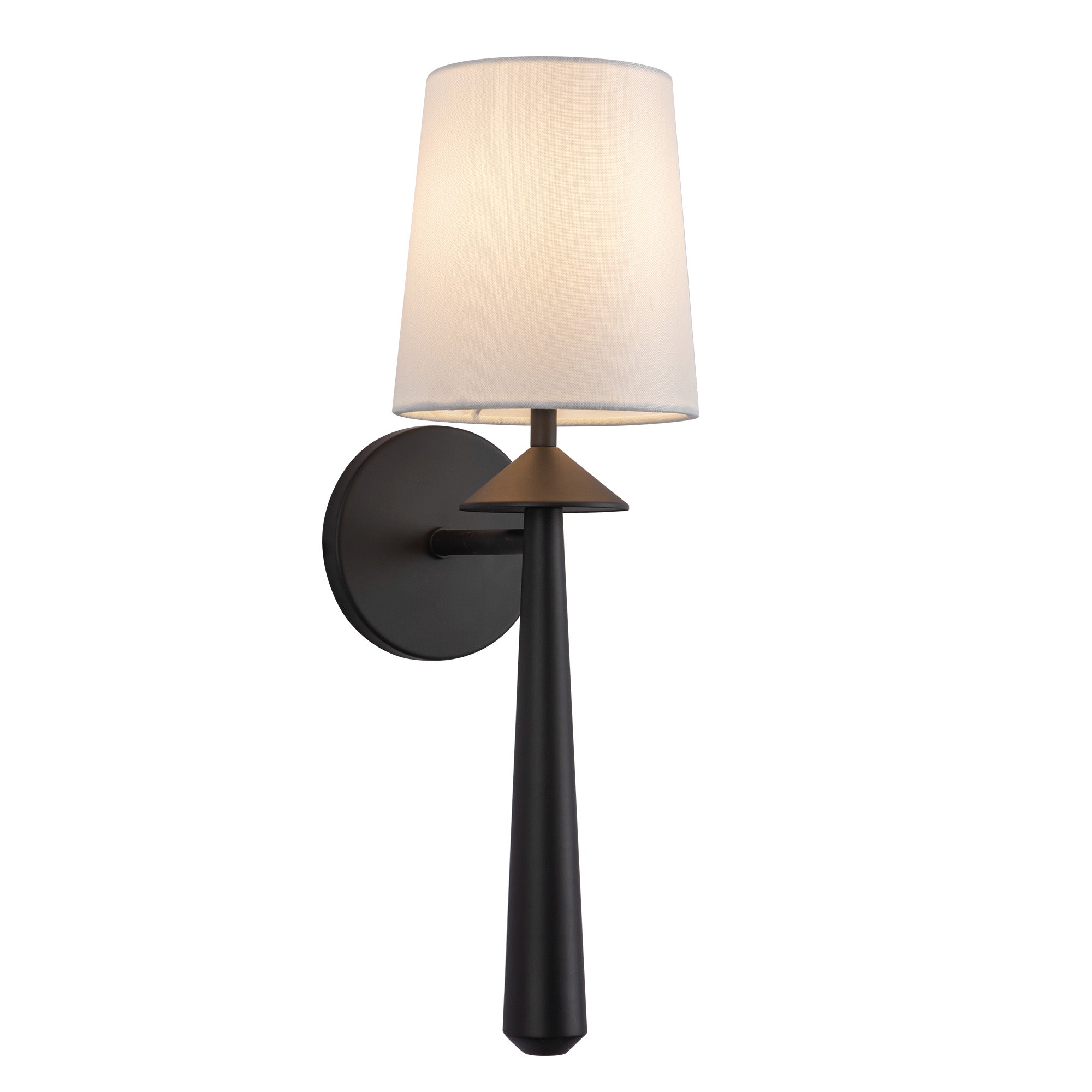Orvella Linen Shade Sconce - Wisteria