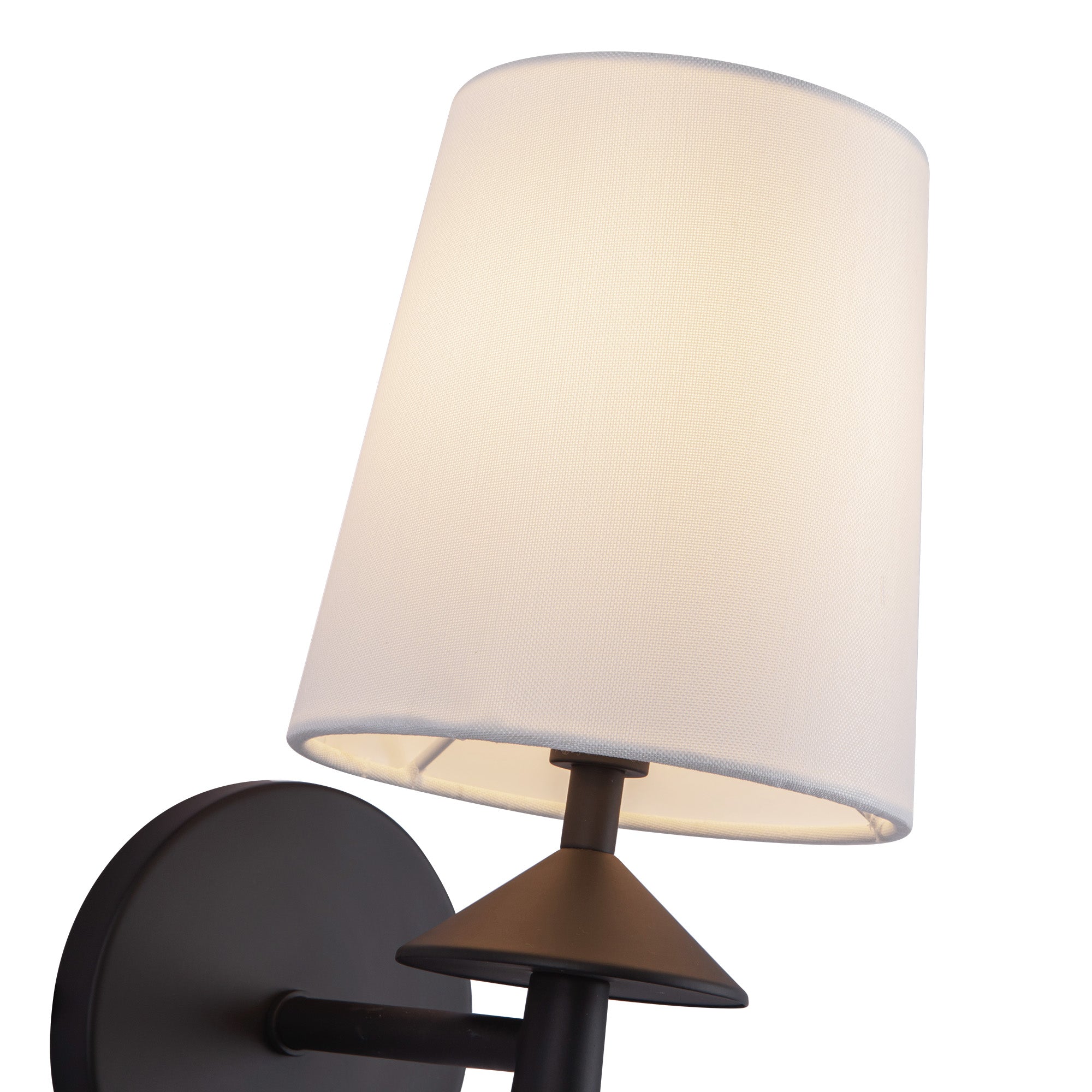Orvella Linen Shade Sconce - Wisteria