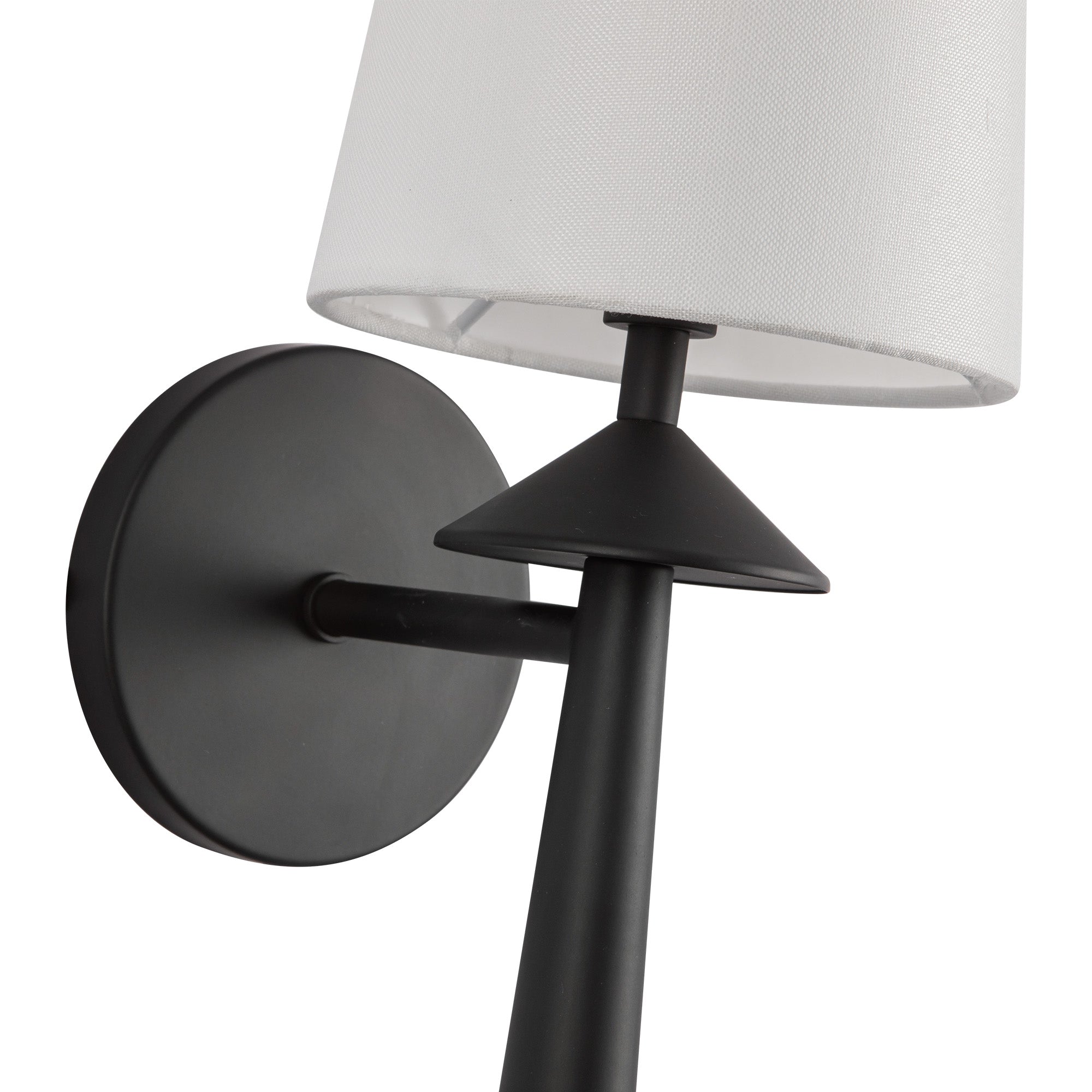 Orvella Linen Shade Sconce - Wisteria