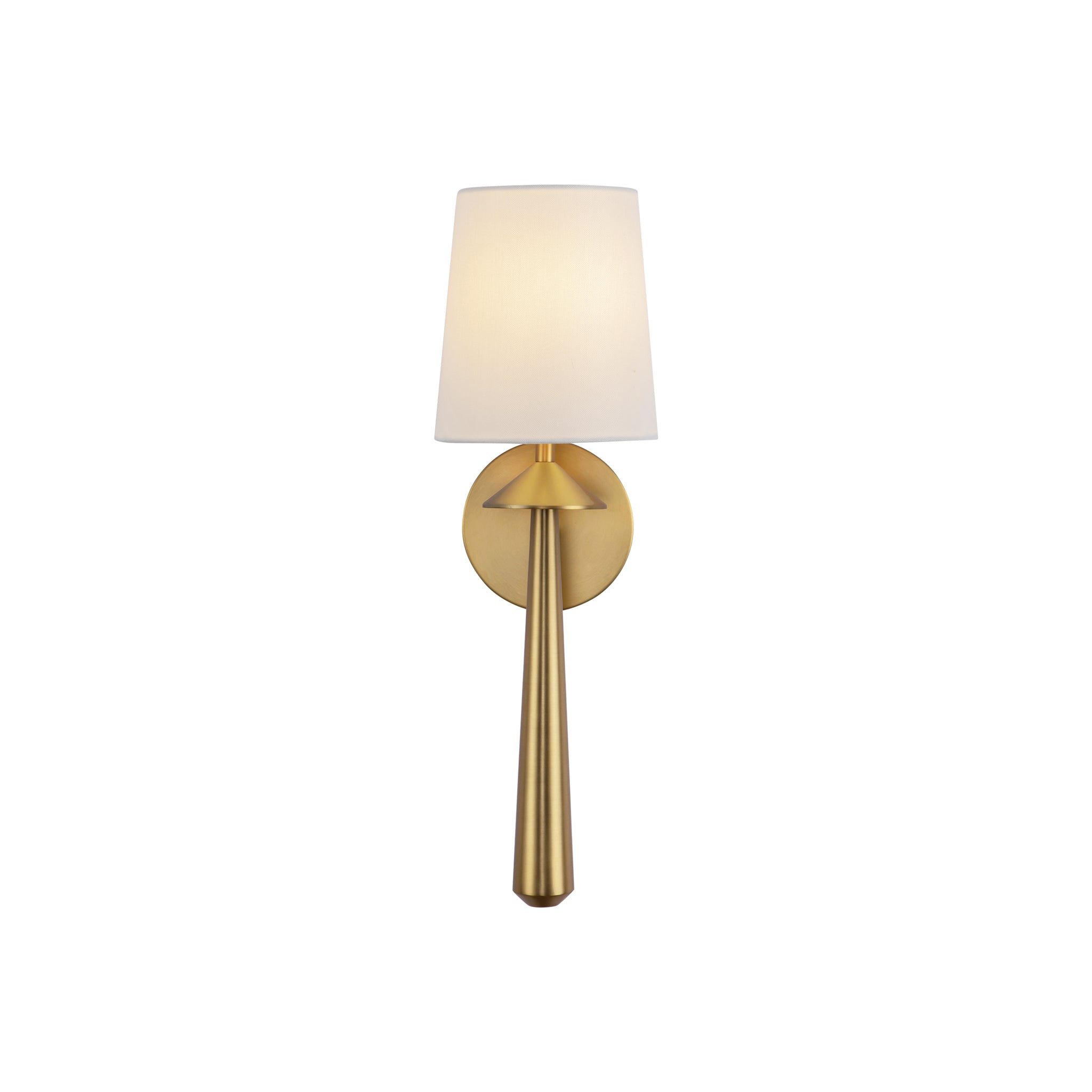 Orvella Linen Shade Sconce - Wisteria