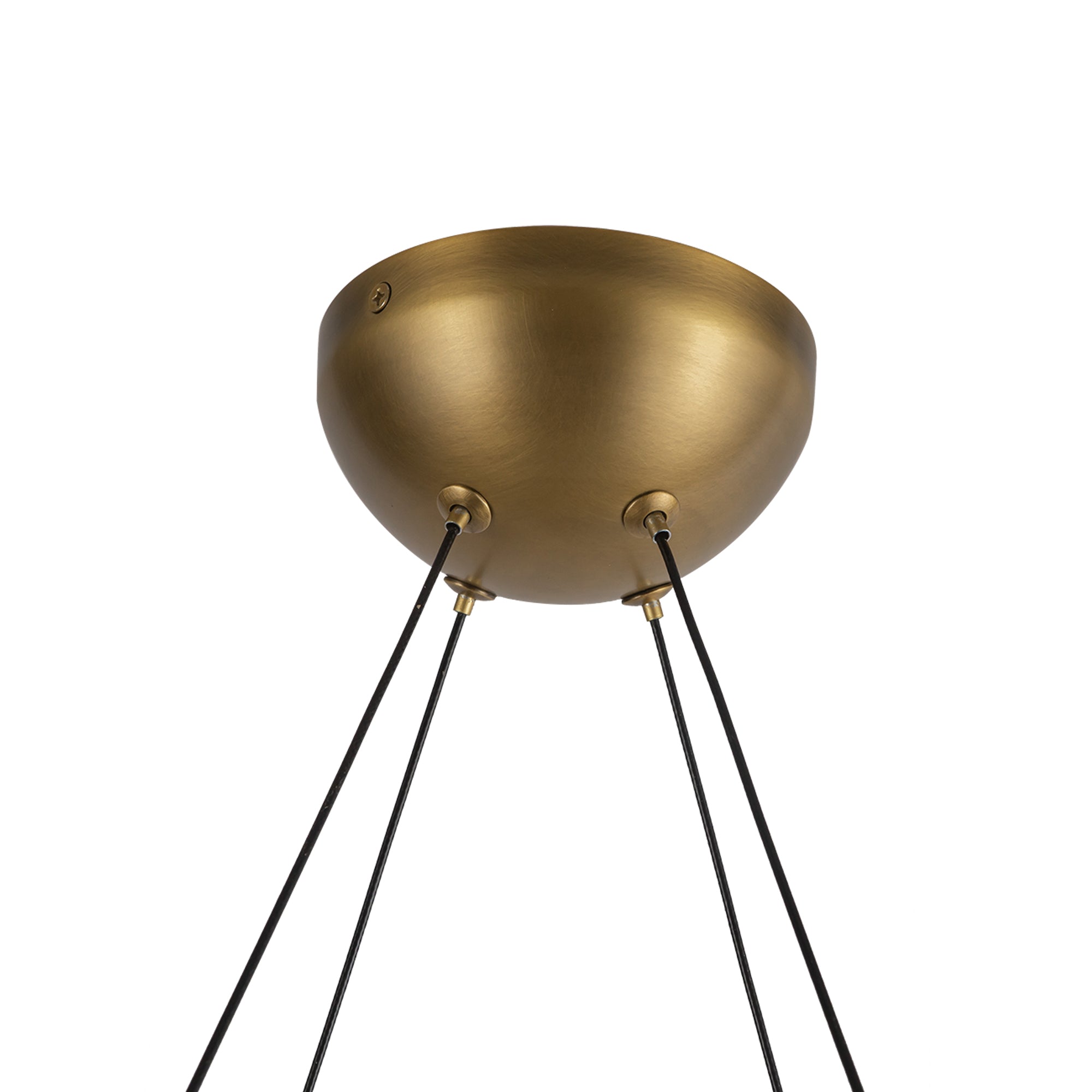 Virelli Ribbed Glass Chandelier - Wisteria