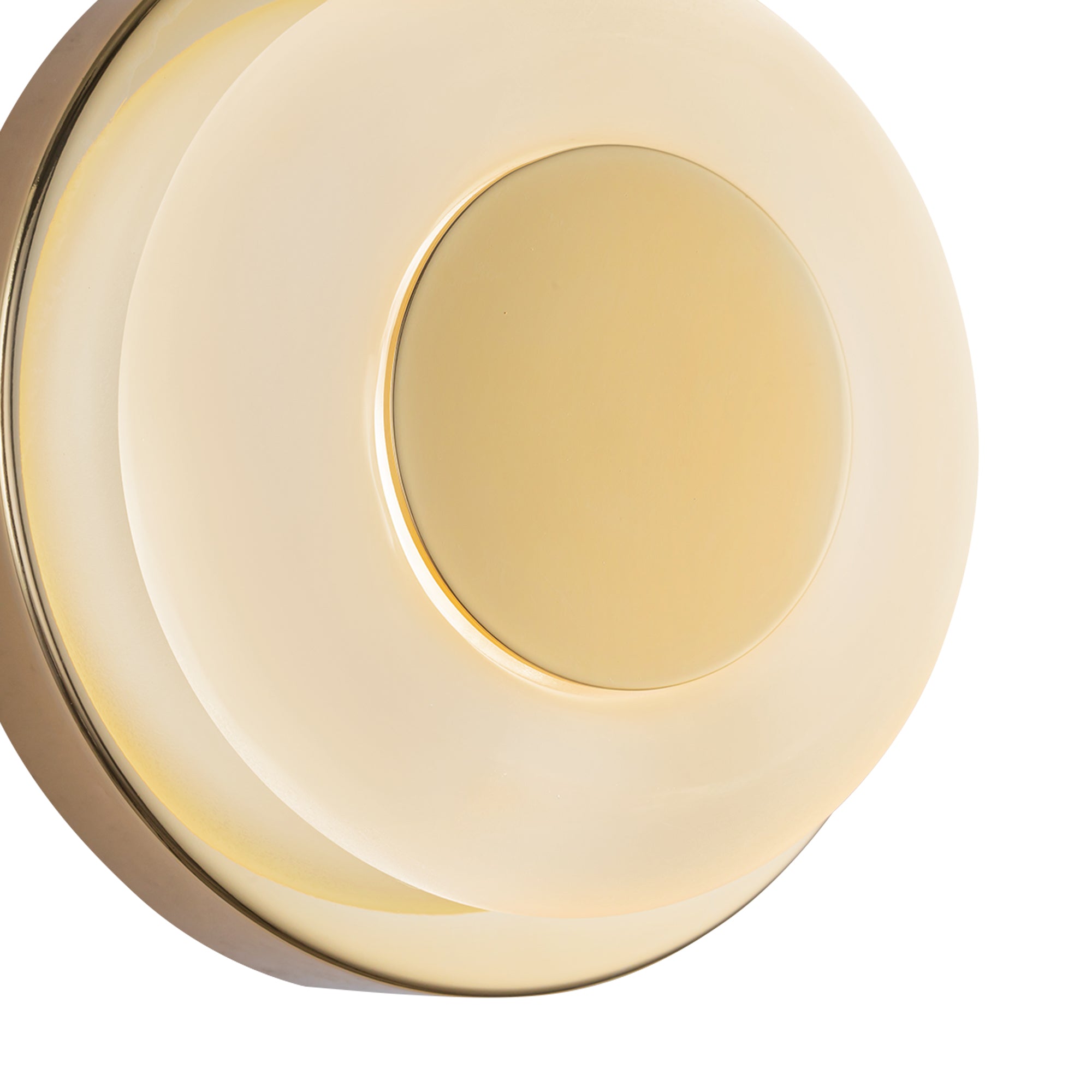 Aurello Frosted Glass Sconce - Wisteria