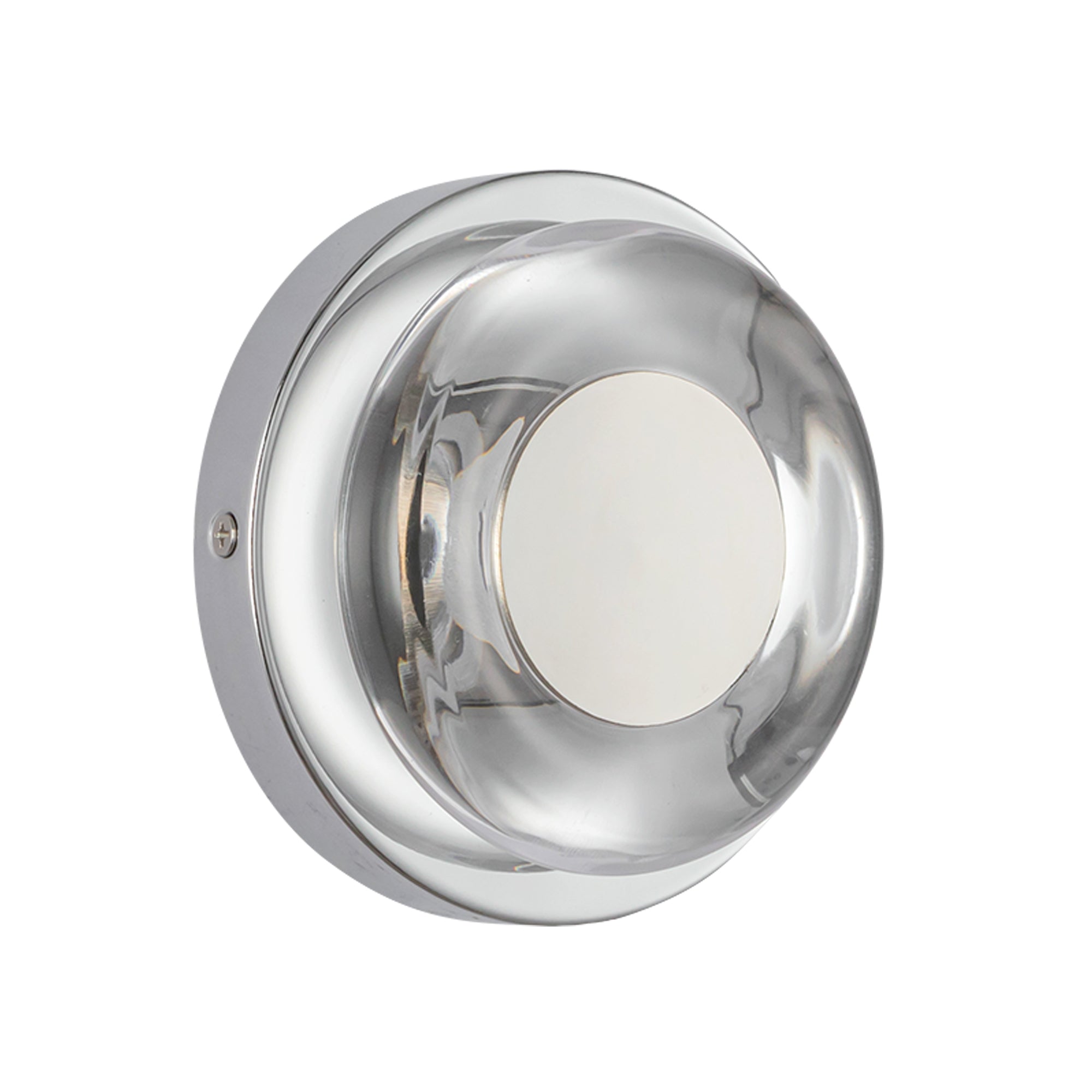 Aurello Clear Glass Sconce - Wisteria