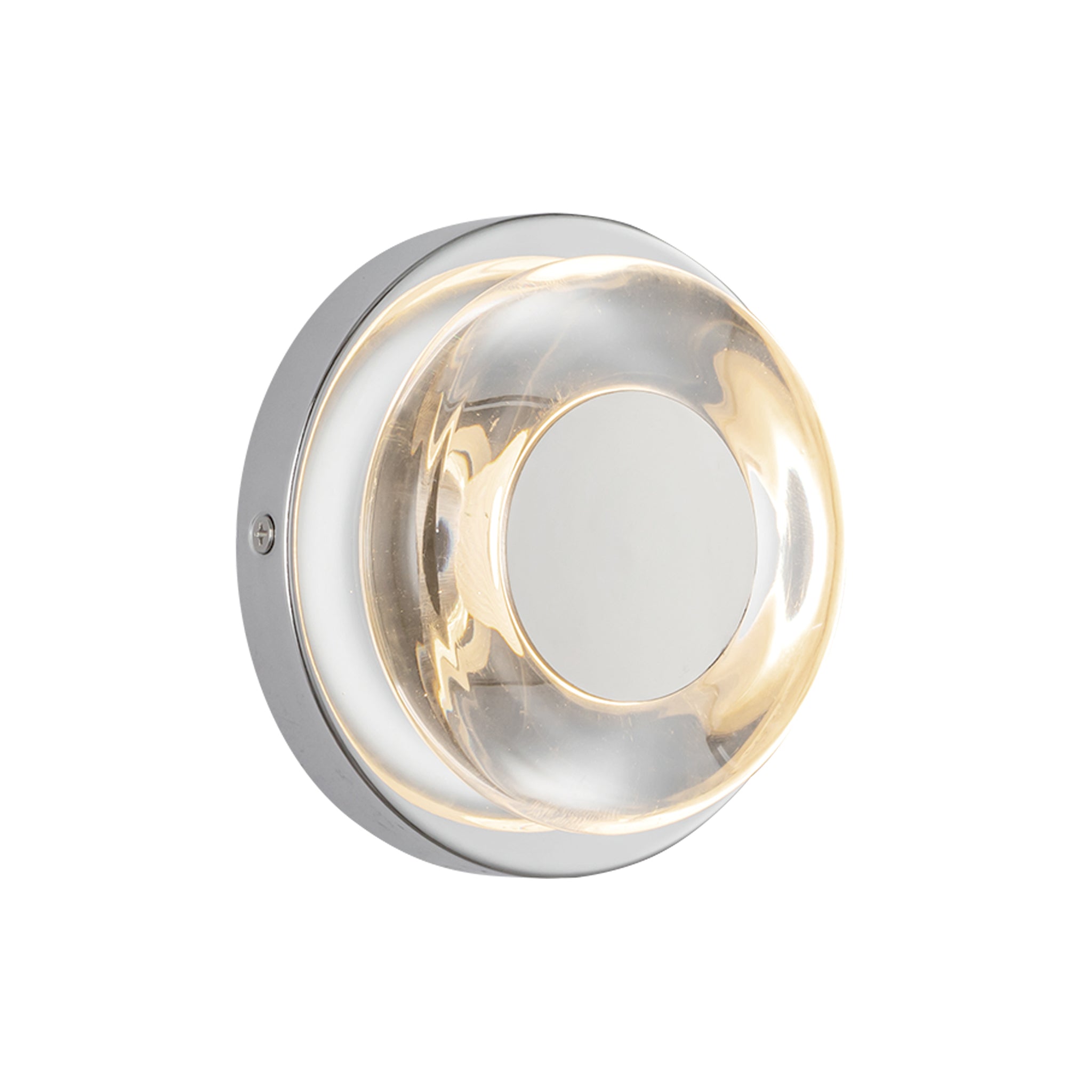 Aurello Clear Glass Sconce - Wisteria
