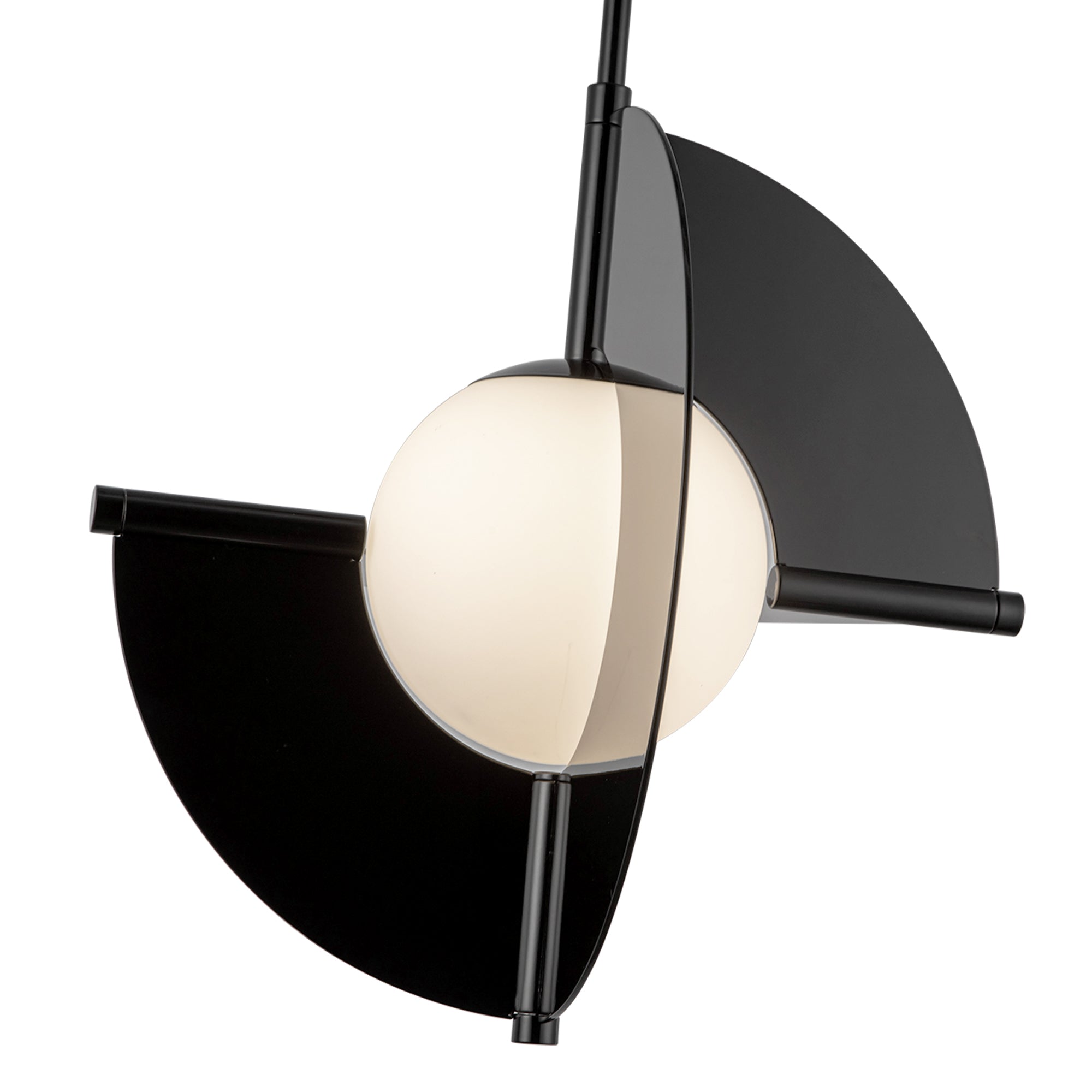 Trevino Opal Glass Pendant - Wisteria