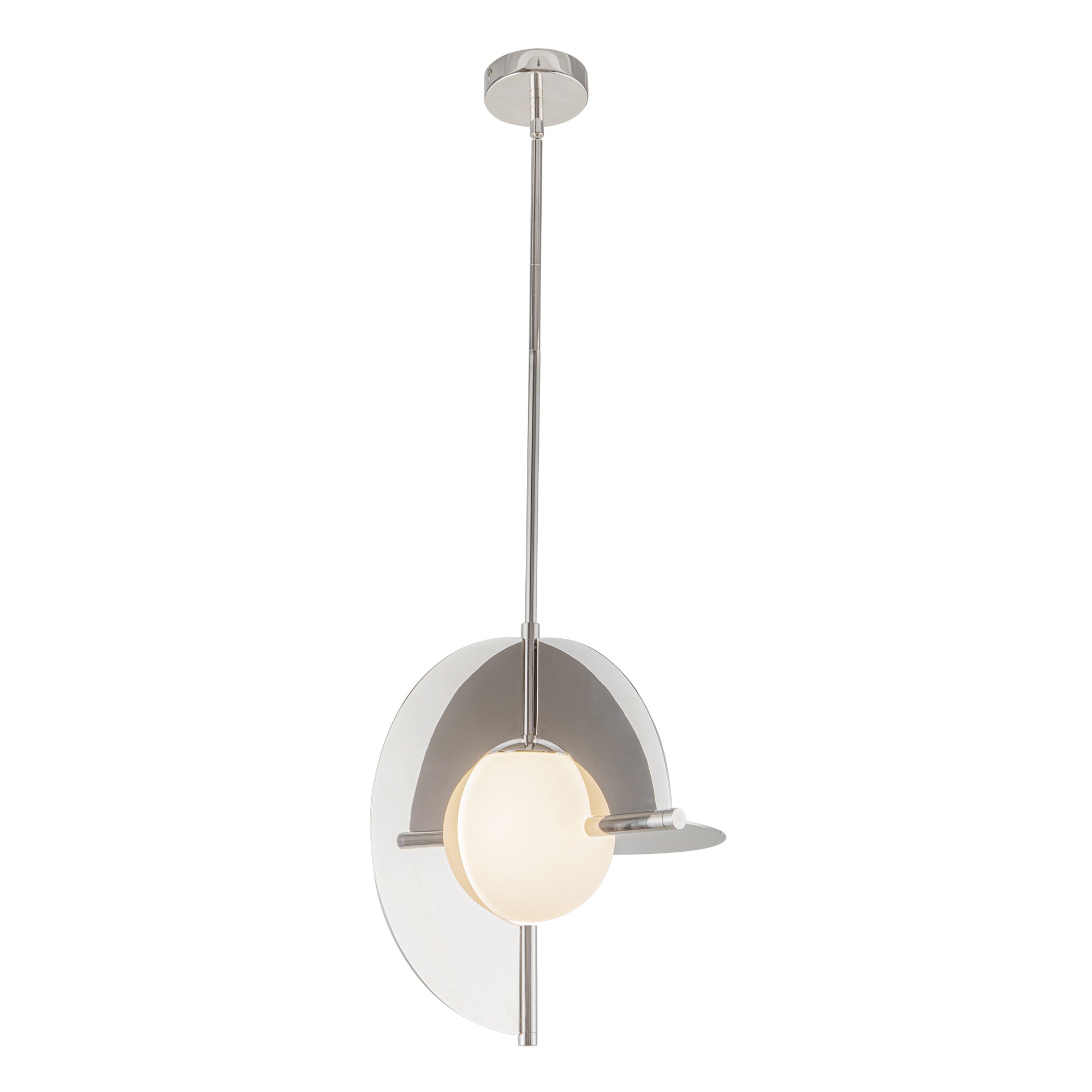 Trevino Opal Glass Pendant - Wisteria
