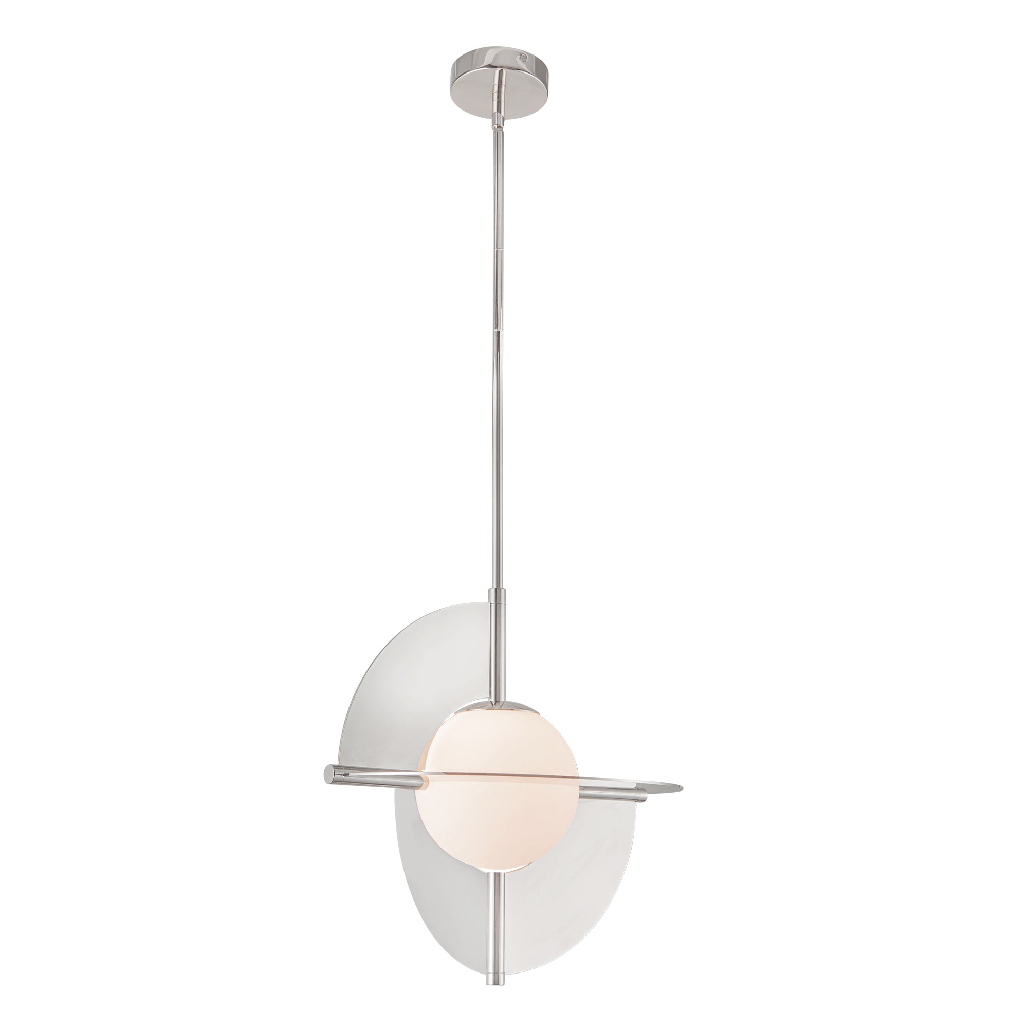 Trevino Opal Glass Pendant - Wisteria