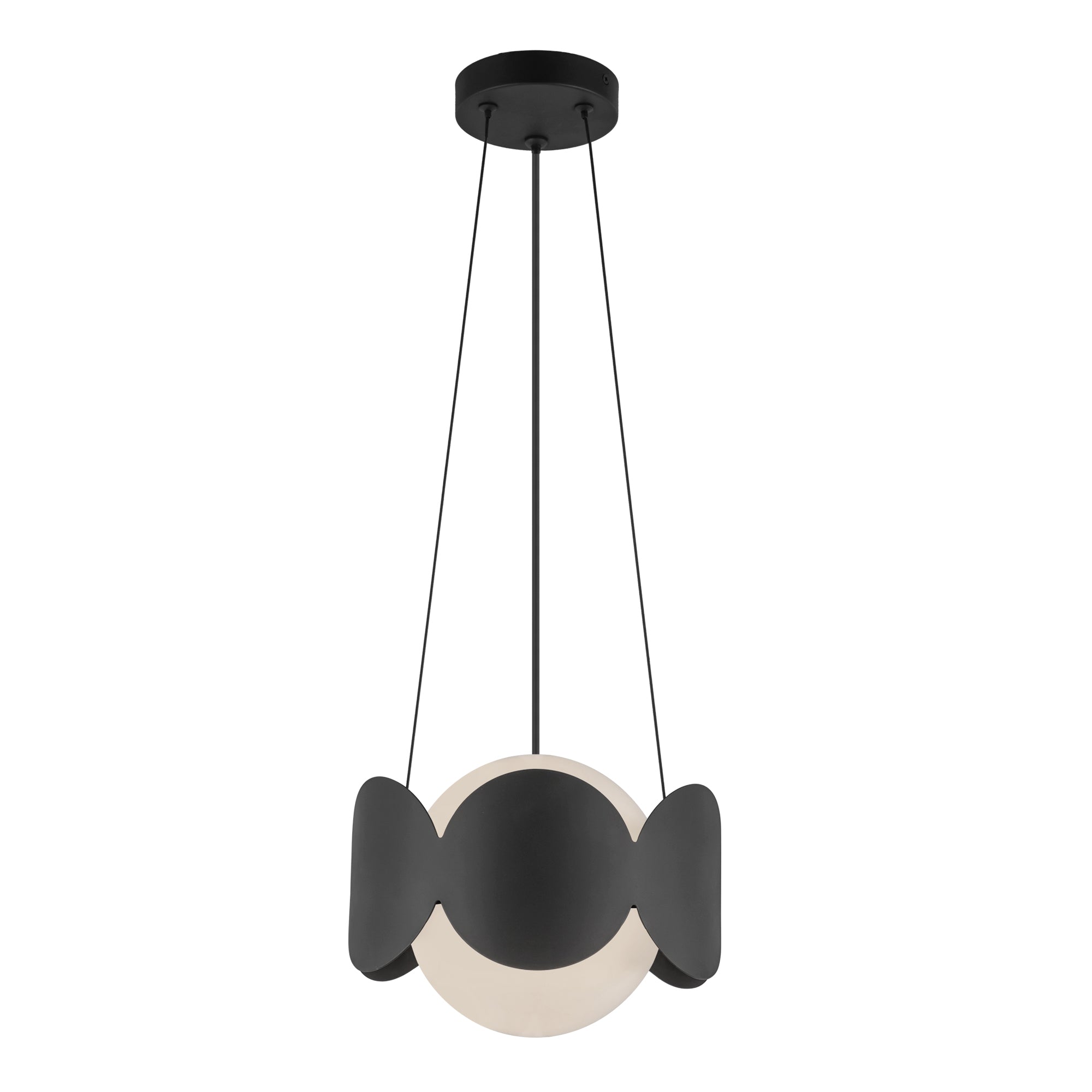Orvessa Opal Glass Chandelier - Wisteria