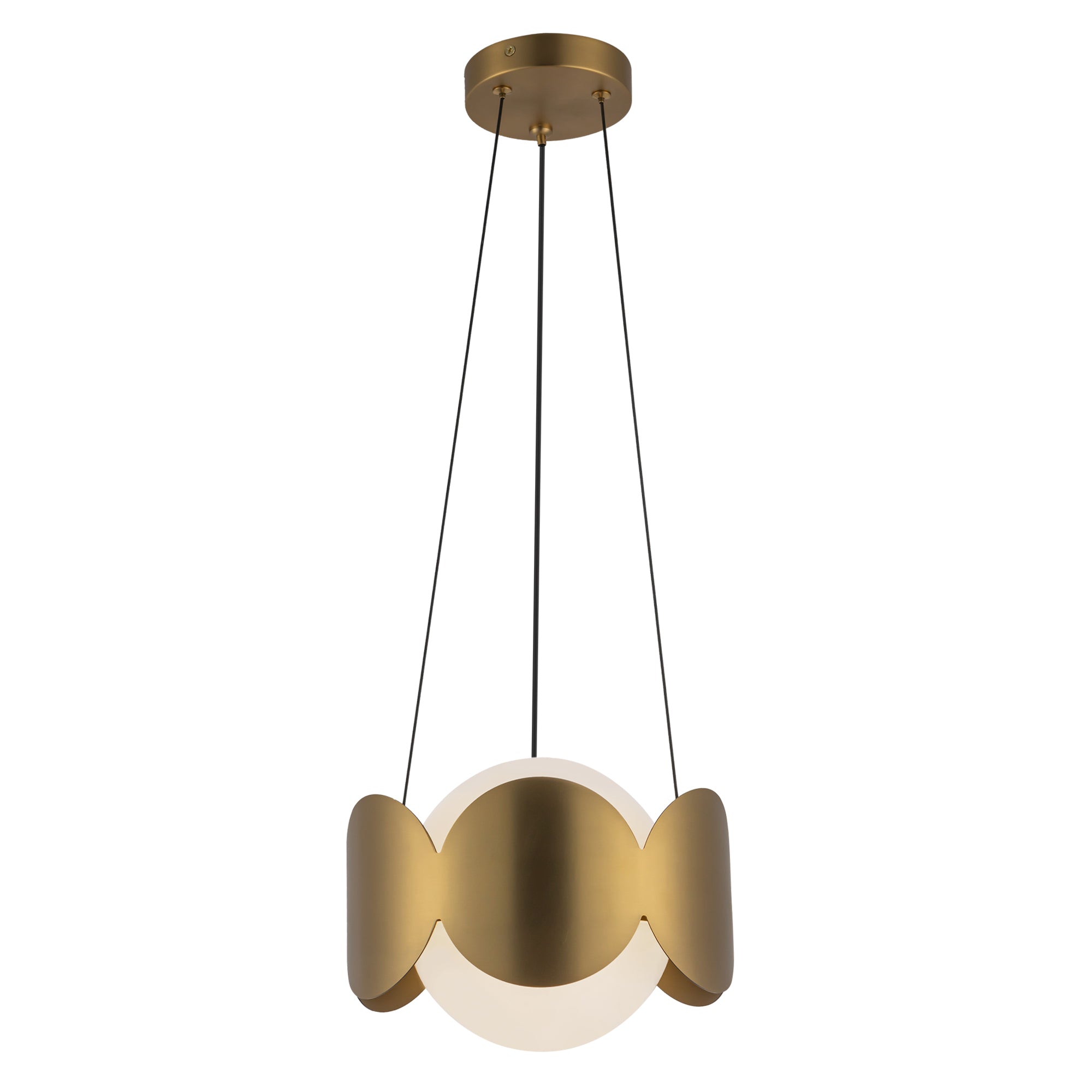 Orvessa Opal Glass Chandelier - Wisteria