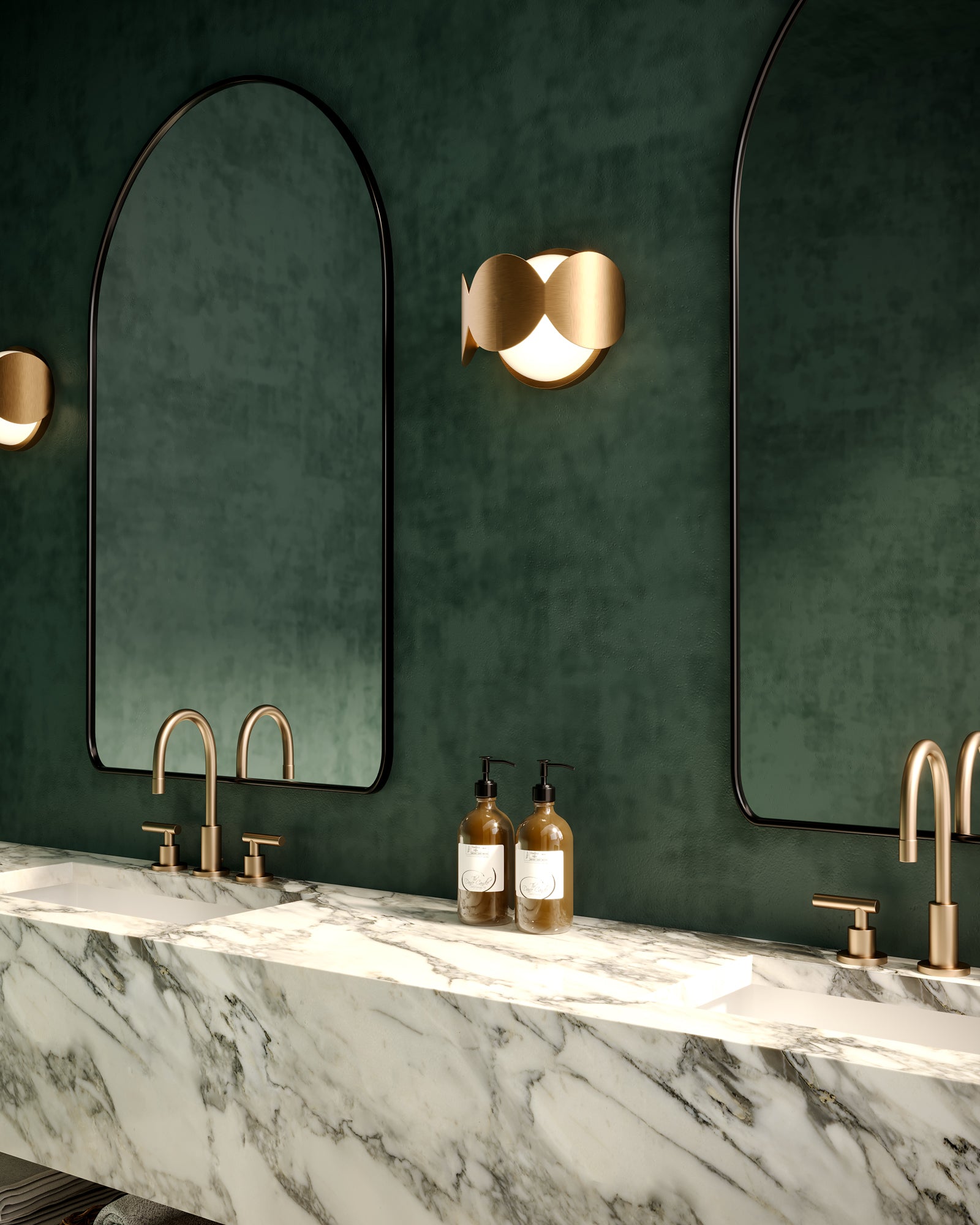 Orvessa Opal Glass Sconce - Wisteria