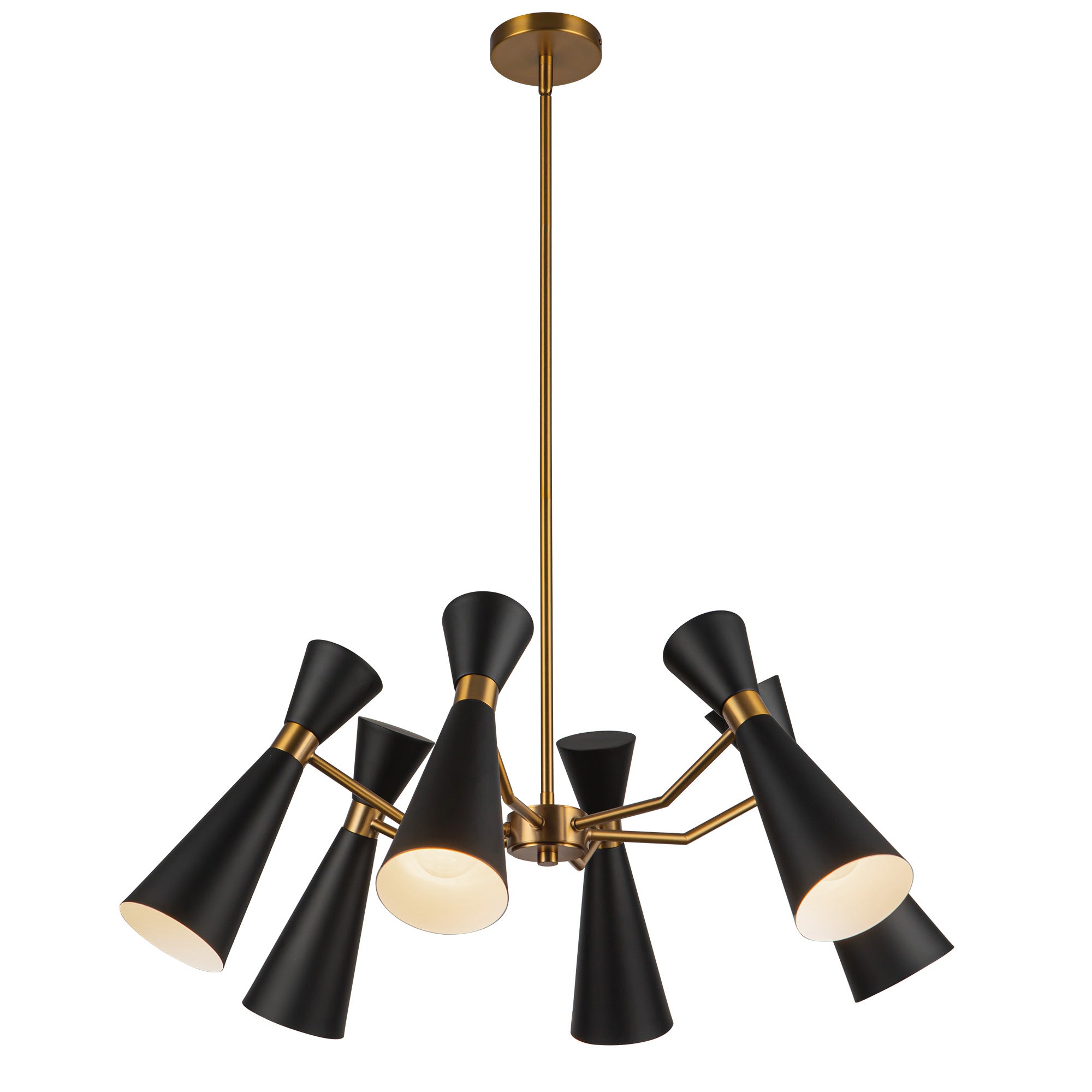 Bellora Metal Shade Chandelier - Wisteria