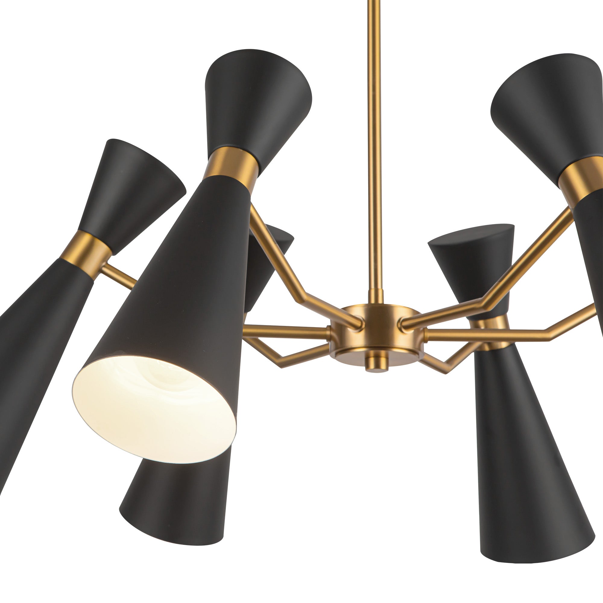Bellora Metal Shade Chandelier - Wisteria