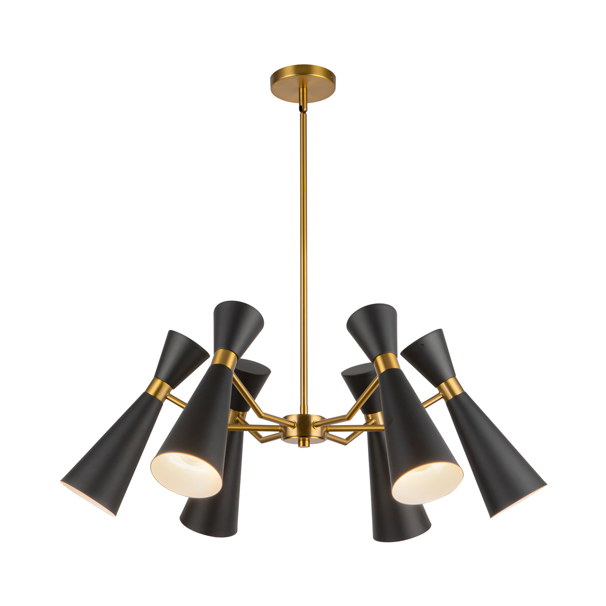Bellora Metal Shade Chandelier - Wisteria