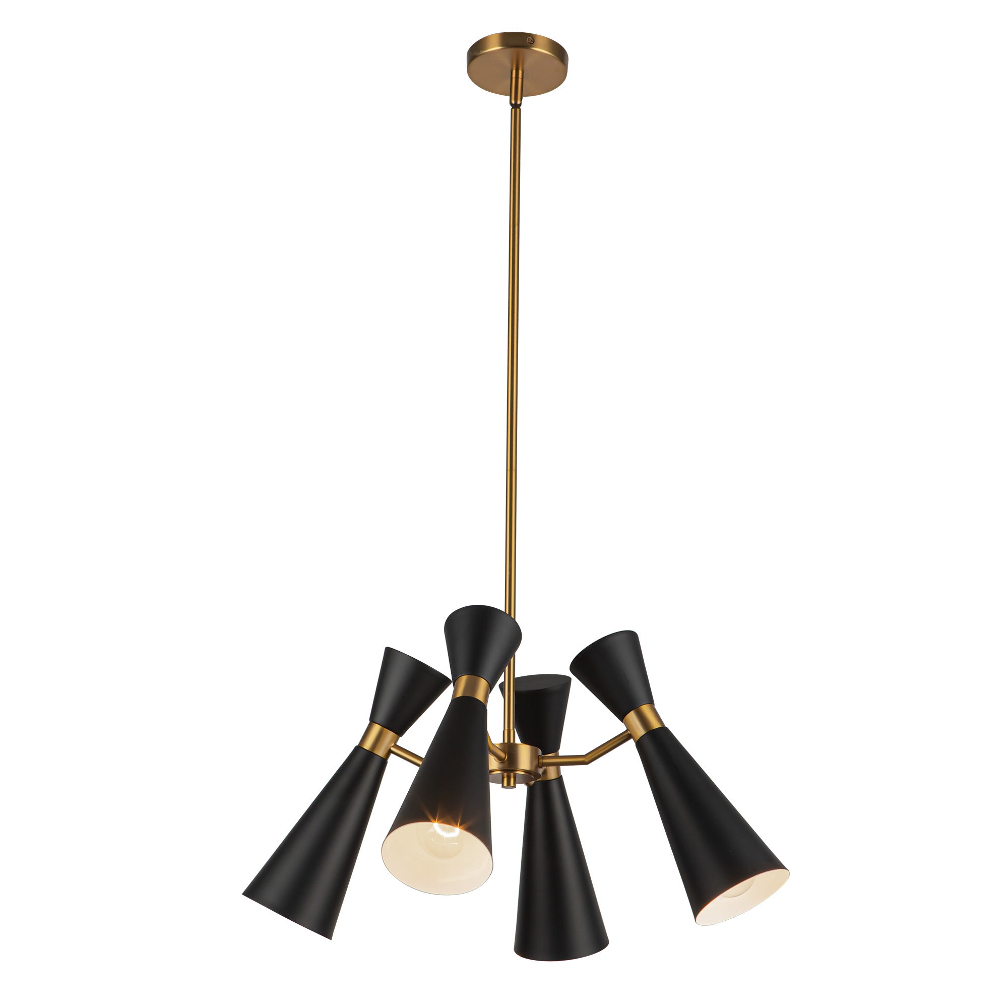Bellora Metal Shade Chandelier - Wisteria
