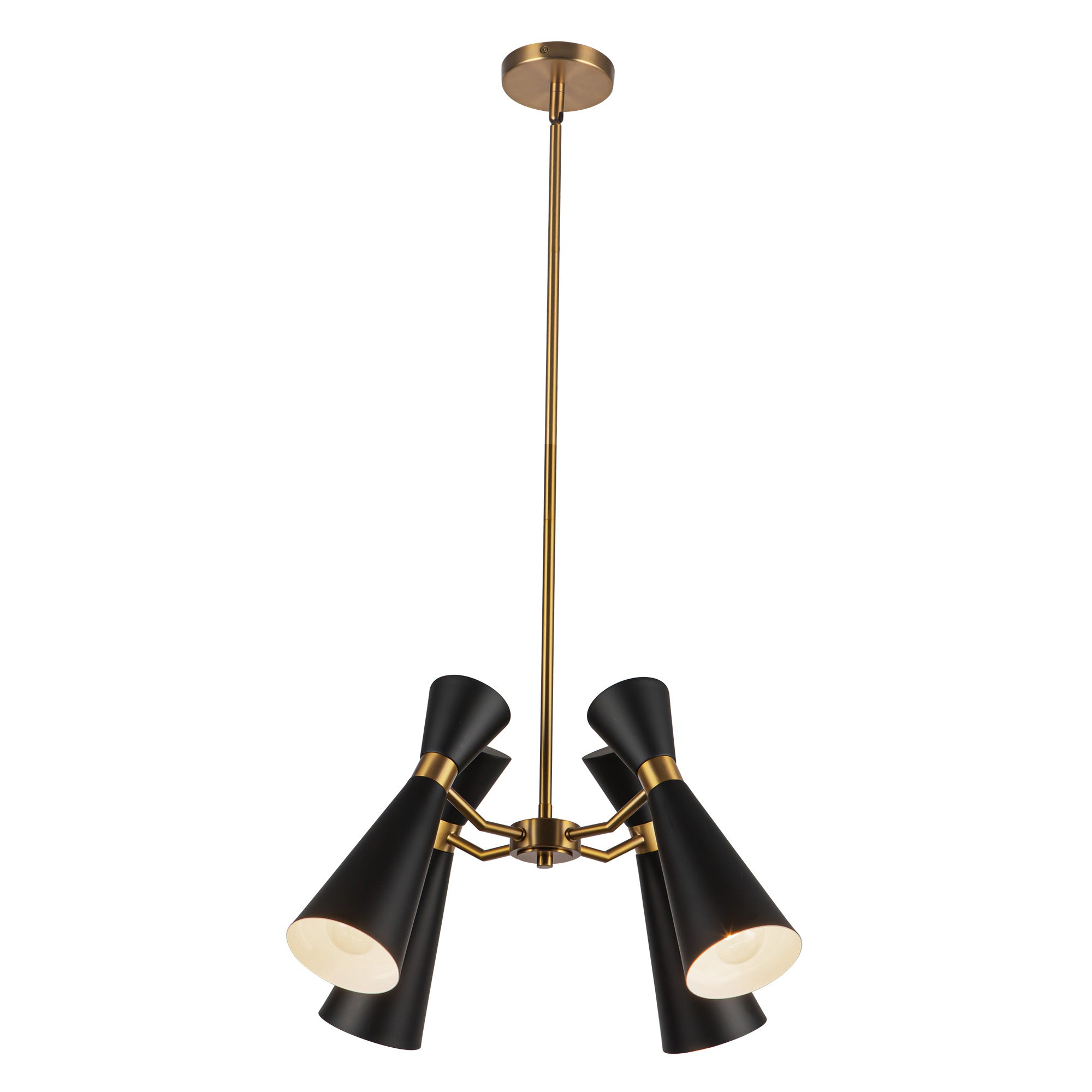 Bellora Metal Shade Chandelier - Wisteria