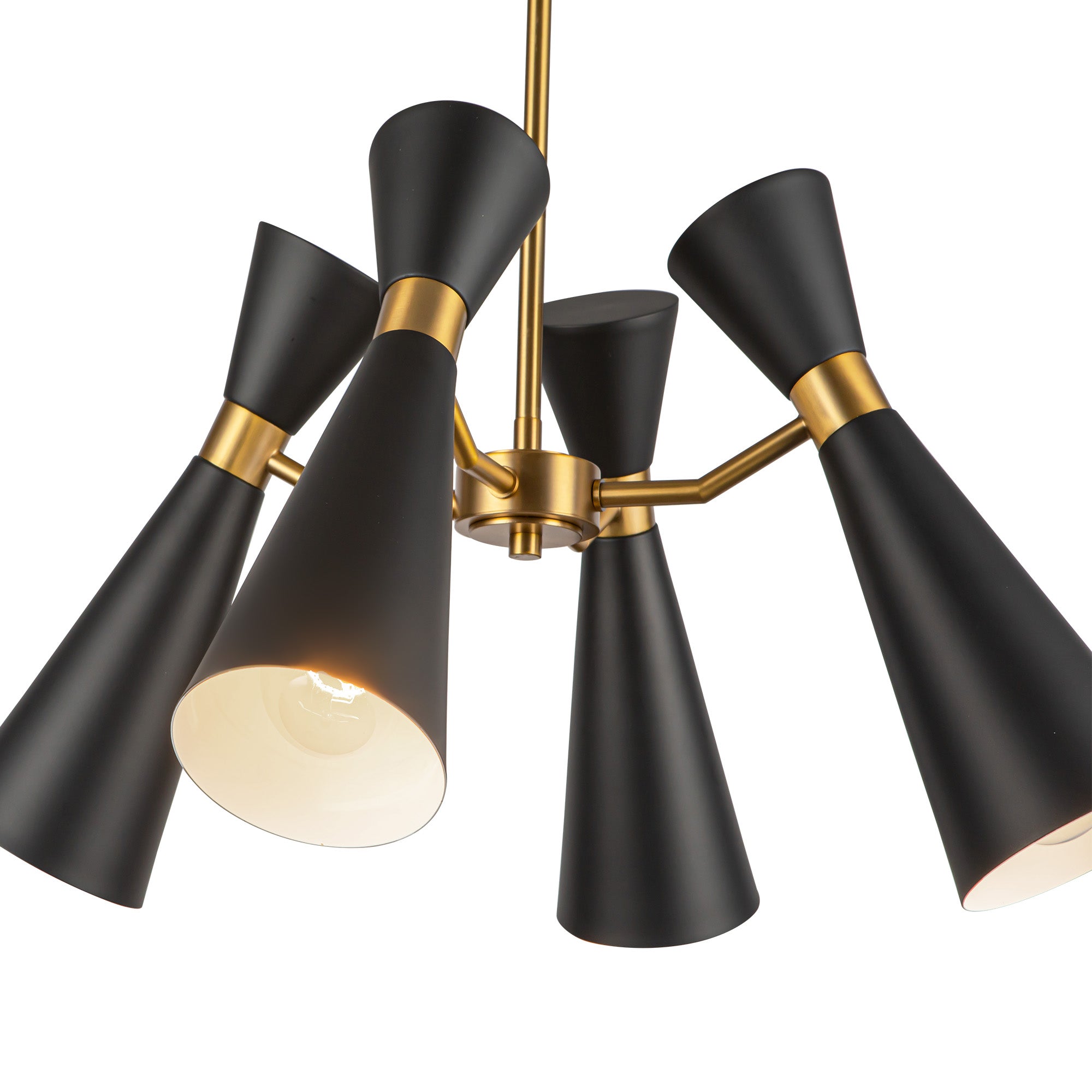 Bellora Metal Shade Chandelier - Wisteria
