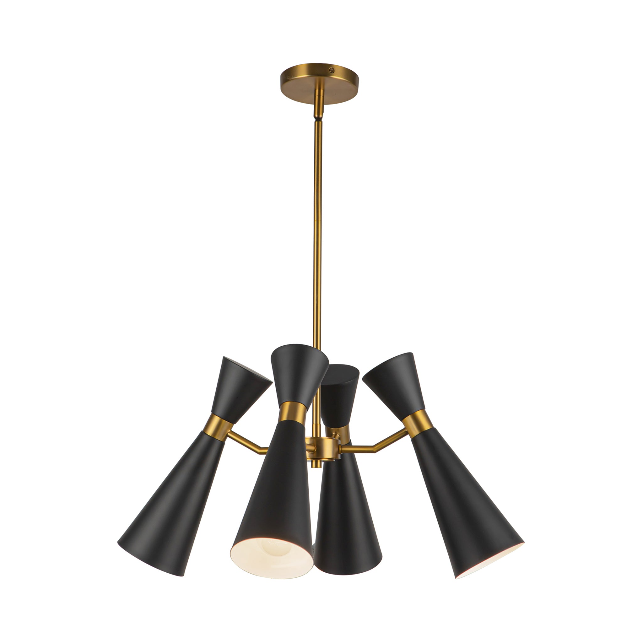 Bellora Metal Shade Chandelier - Wisteria