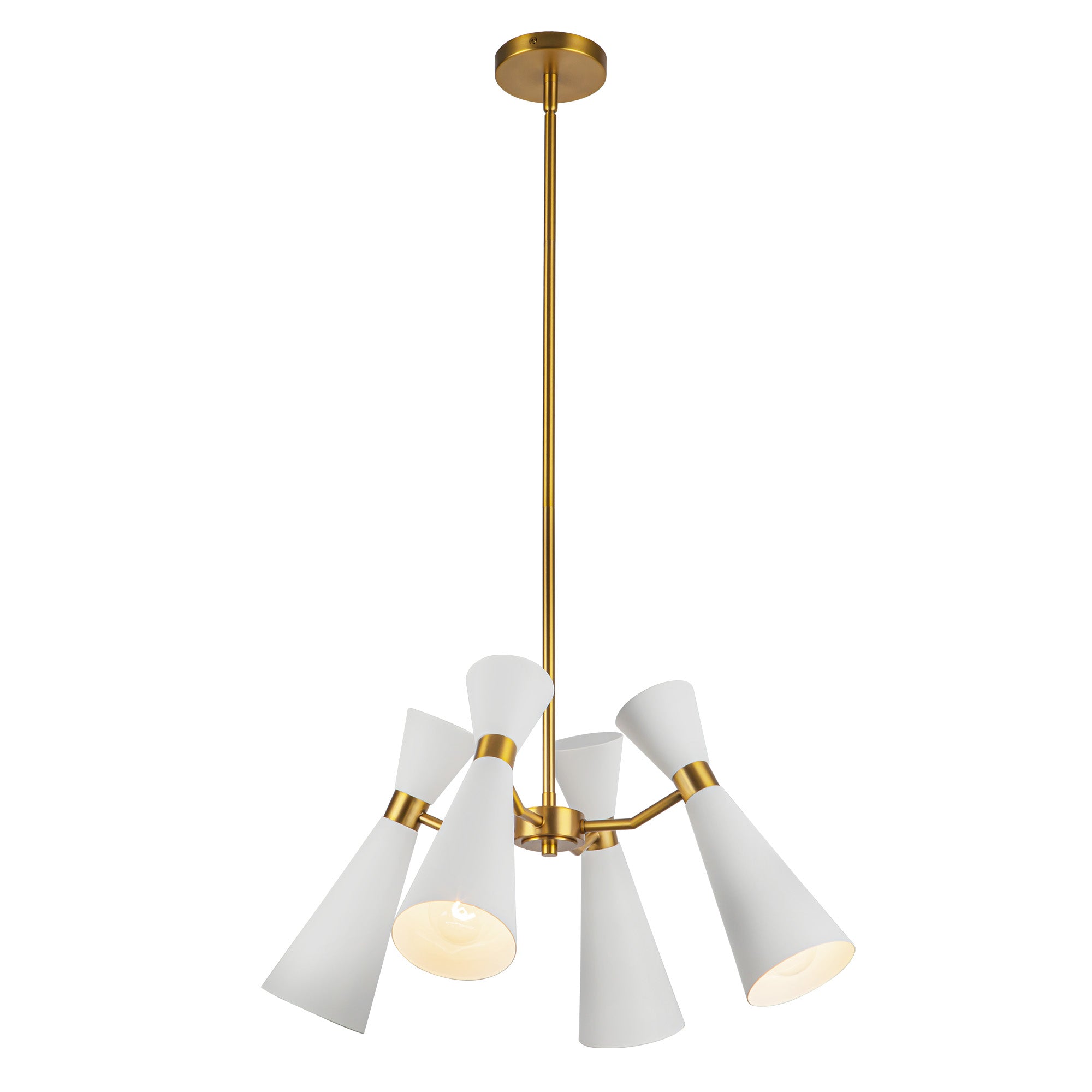 Bellora Metal Shade Chandelier - Wisteria